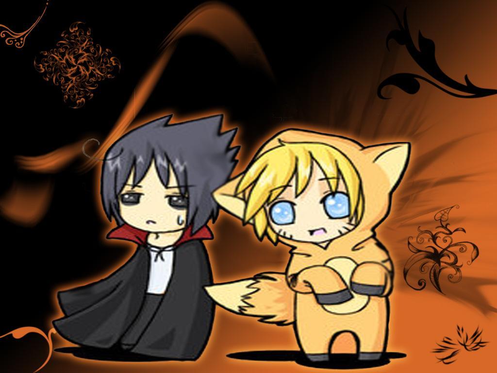1024x768 Gaara Chibi Wallpaper