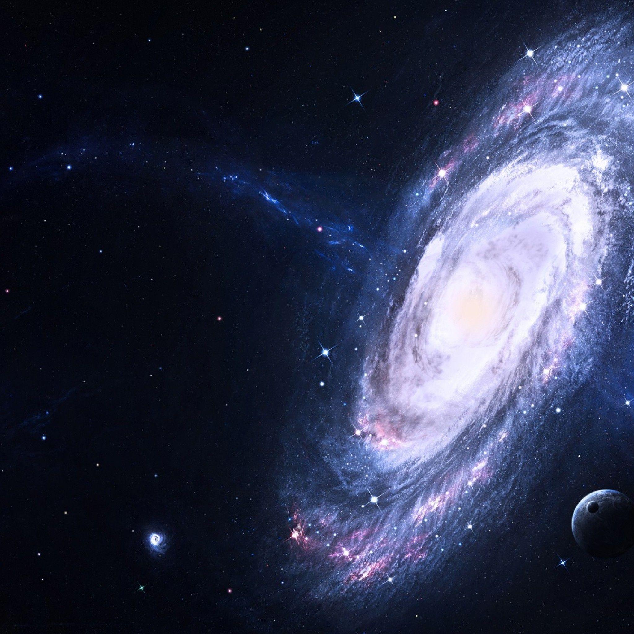 2048x2048 HD Space iPad Wallpaper Of Stone And The Will Of Stars Wallpaper & Background Download
