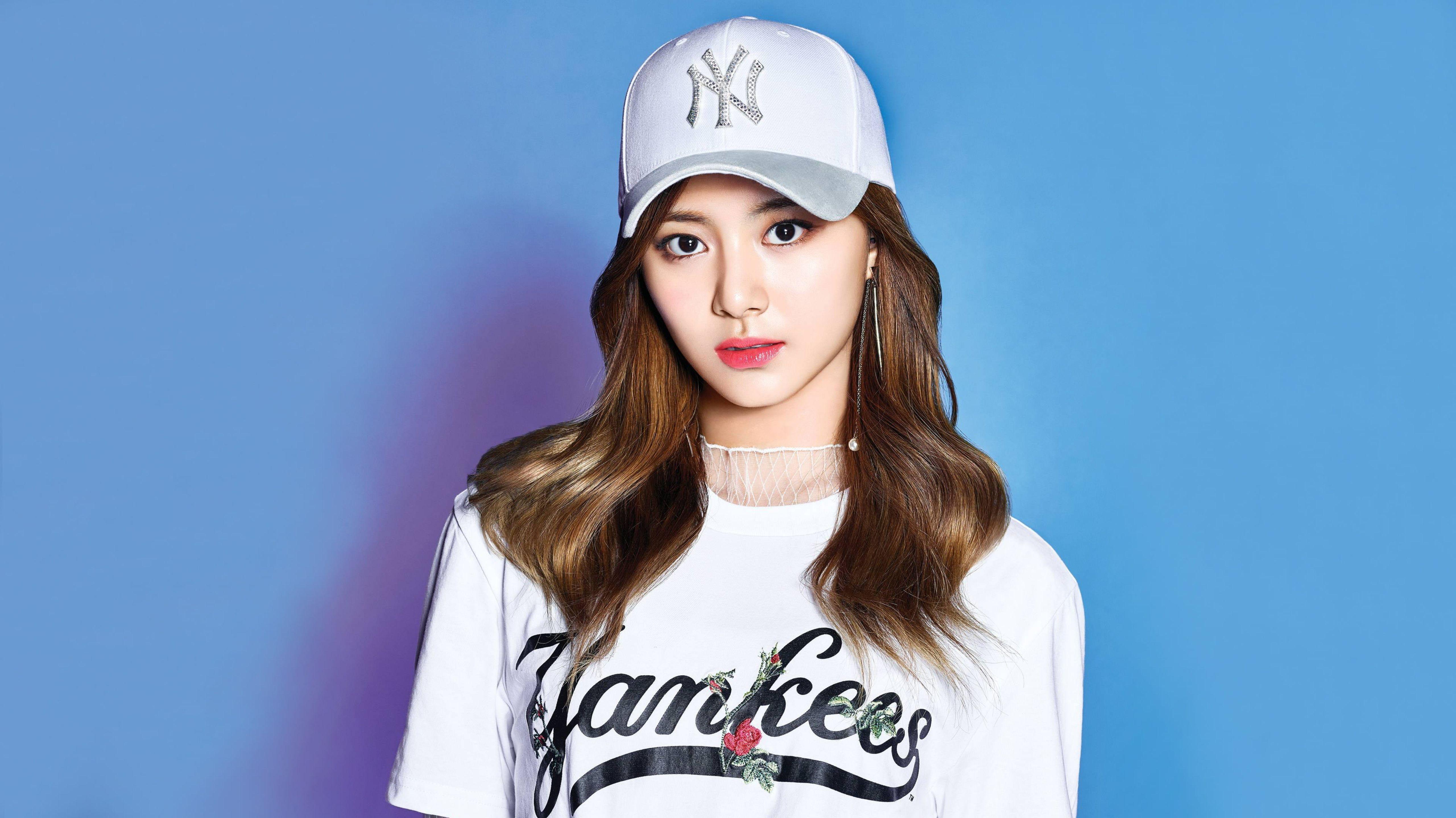 5120x2880 TZUYU Twice Tzuyu K Pop Twice Asian Chou Tzuyu Chou Tzu Yu Taiwanese T Shirt Wallpaper:5120x2880
