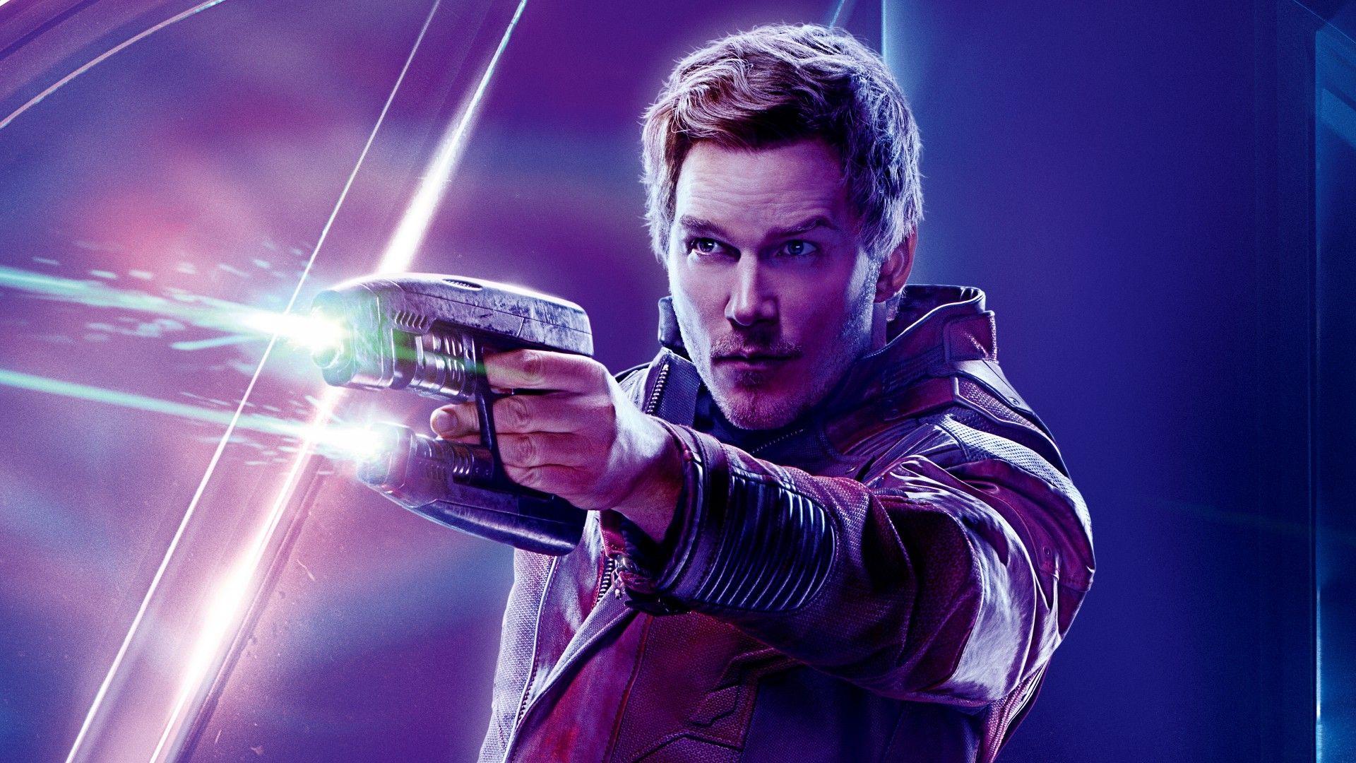 1920x1080 Chris Pratt Wallpaper as Peter Quill Star Lord