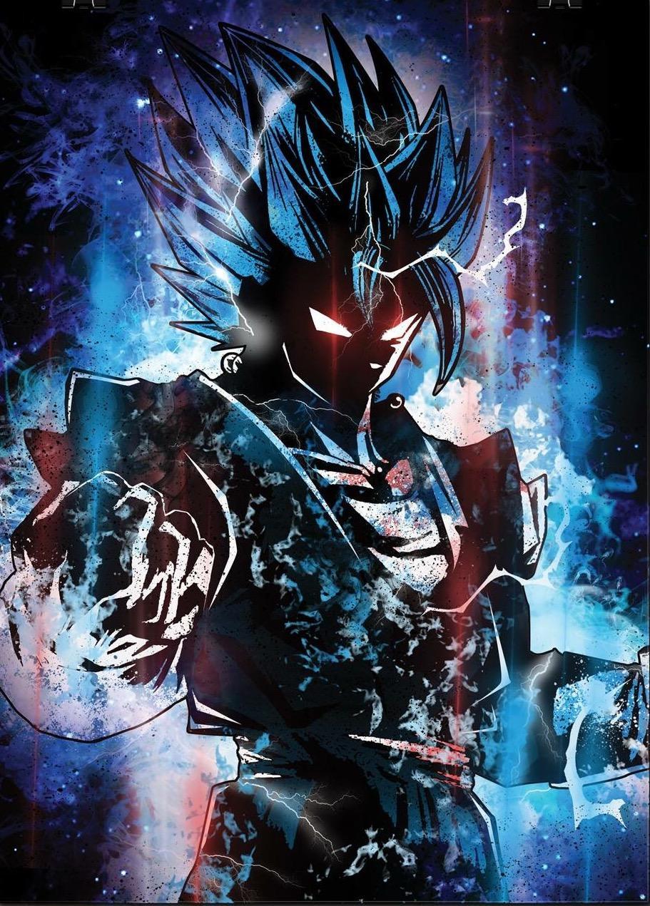 911x1271 Goku Ultra Instinct Wallpaper