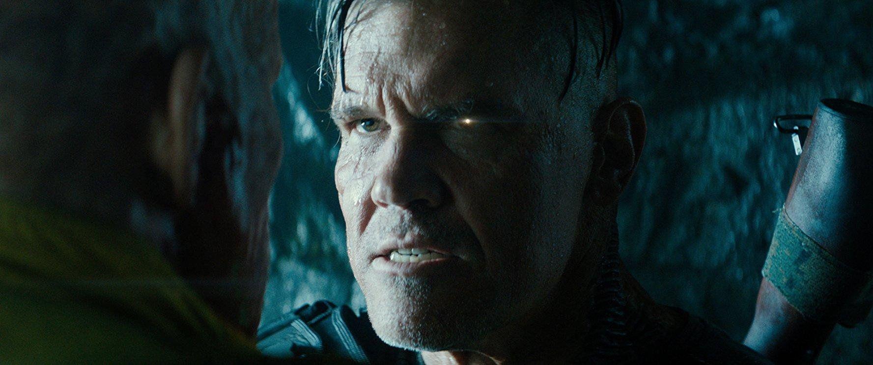 1777x743 Deadpool 2 Cable Face Wallpaper for Phone and HD Desktop Background