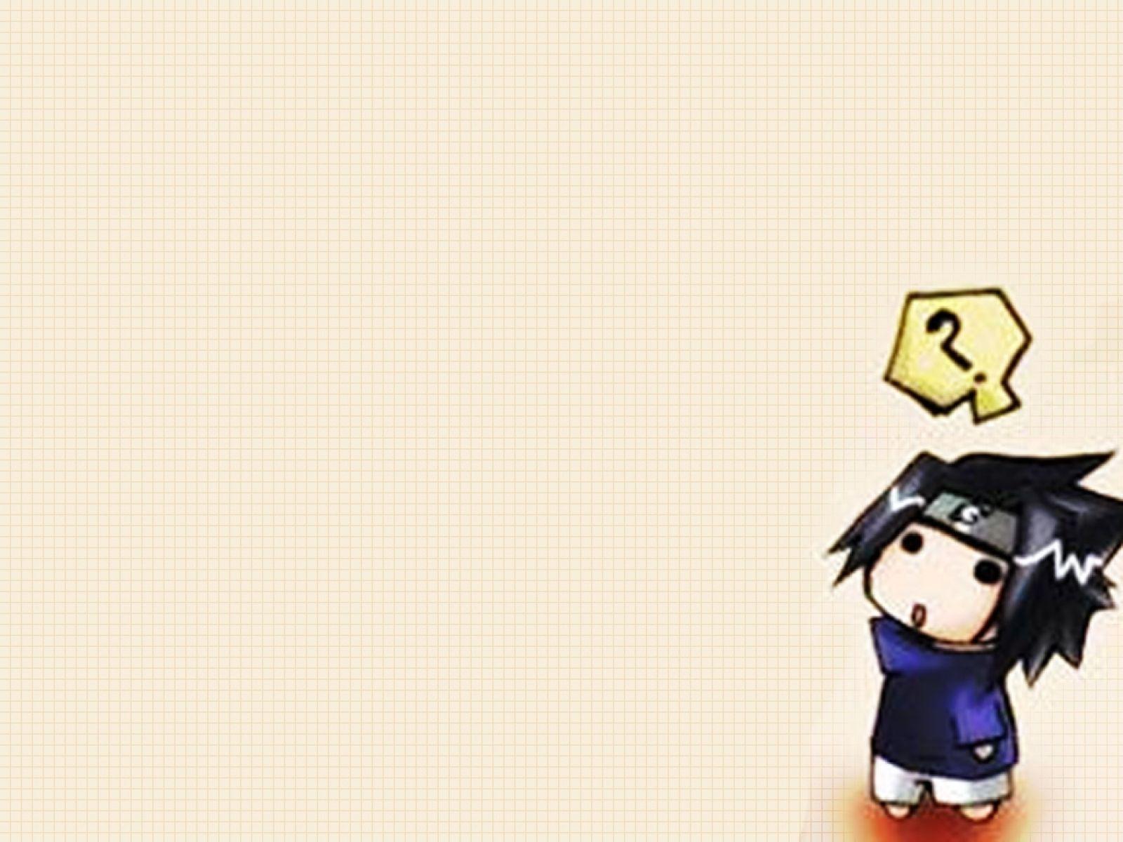 1600x1200 Sasuke Uchiha chibi Wallpaper