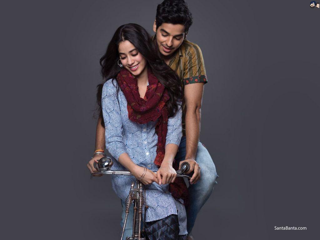 1024x768 Dhadak Movie Wallpaper