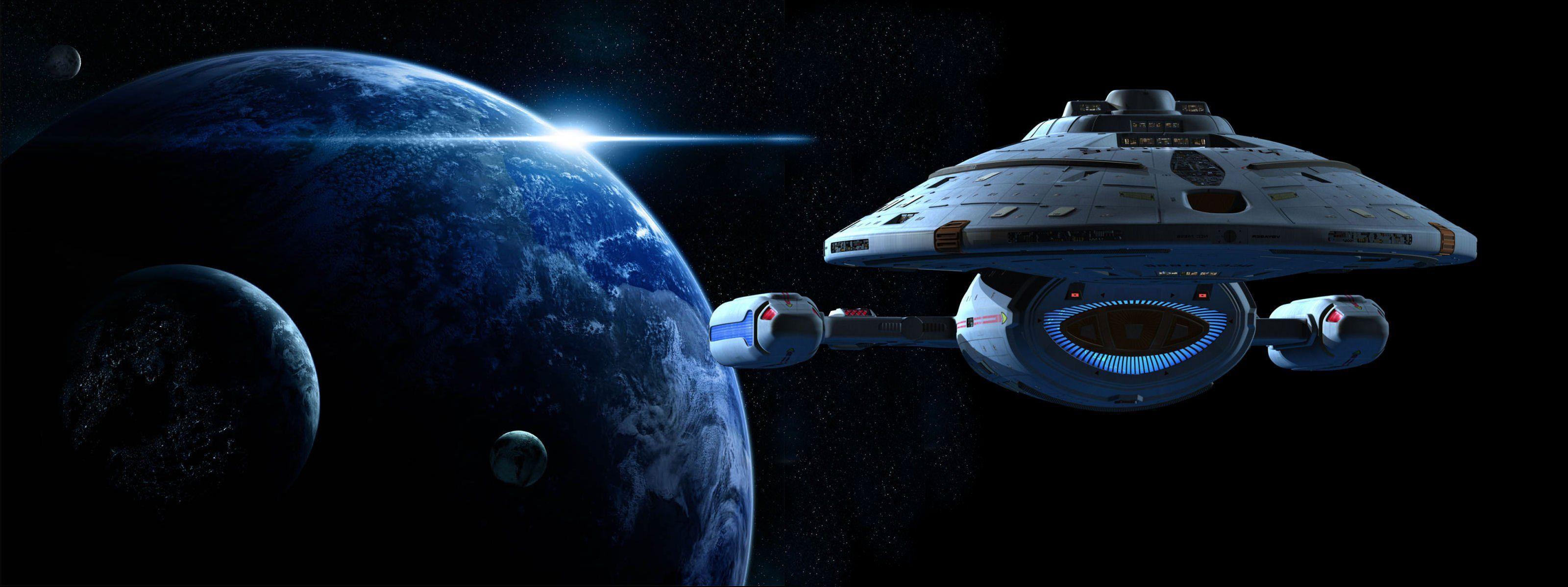 3200x1200 Star Trek Dual Screen Wallpaper