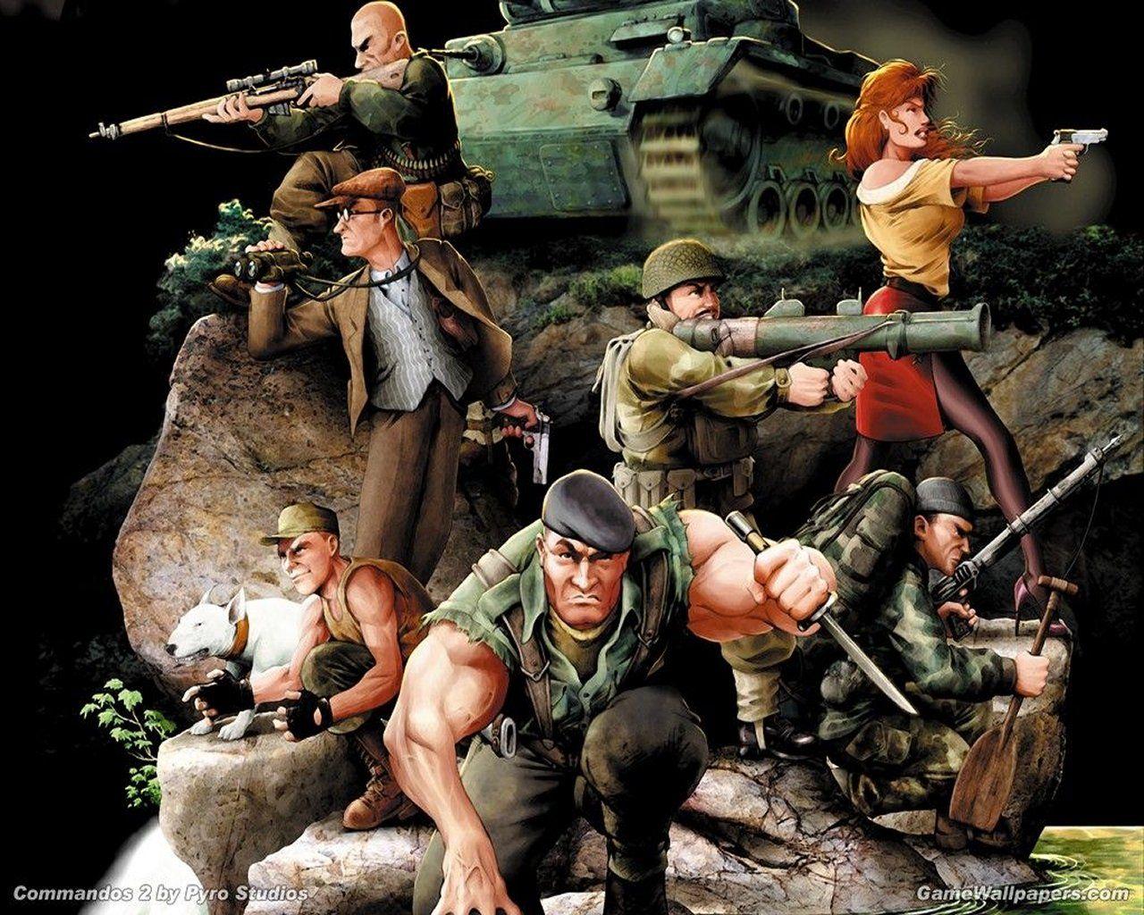 1280x1024 Commandos HQ n1 Source for Commandos games