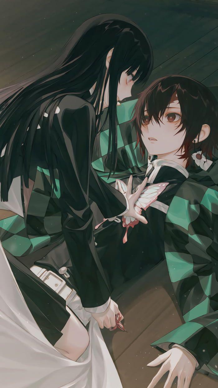 700x1244 Kanao Tsuyuri & Tanjiro Kamado