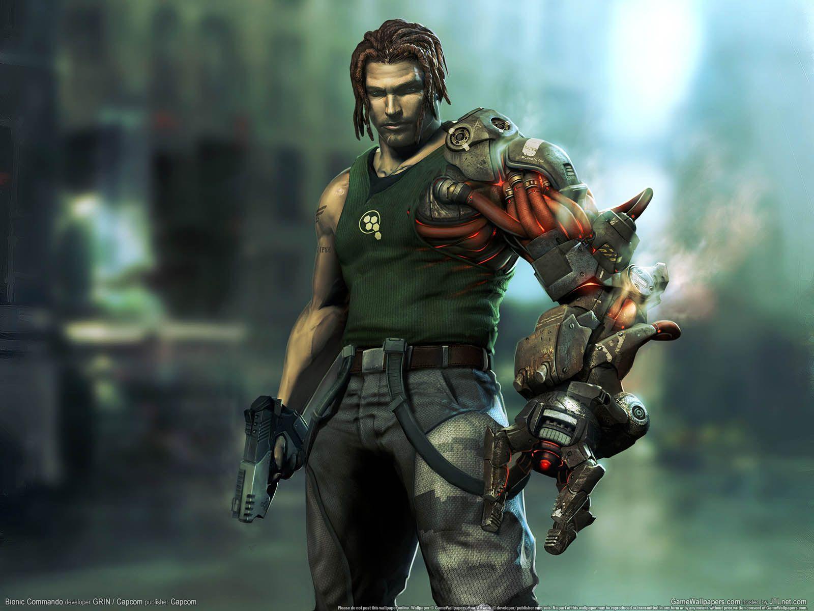 1600x1200 Bionic Commando Wallpaper. Bionic Woman Wallpaper, Bionic Commando Wallpaper and Bionic 6 Wallpaper
