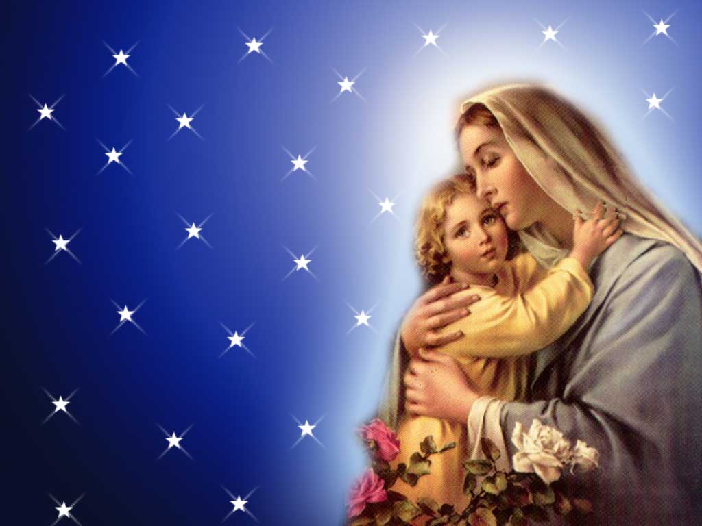 1024x768 Infant Jesus Wallpaper