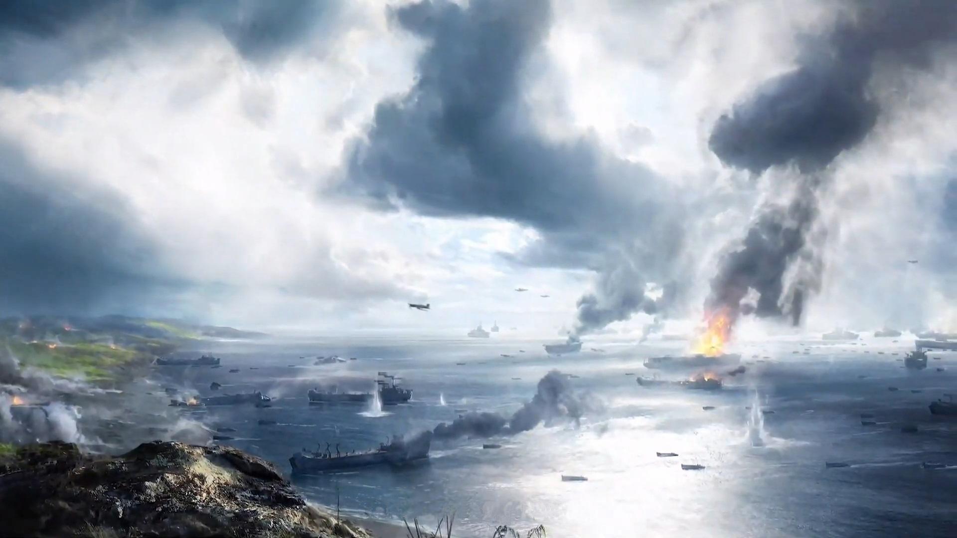 1920x1080 Pacific theater concept art wallpaper 1080p