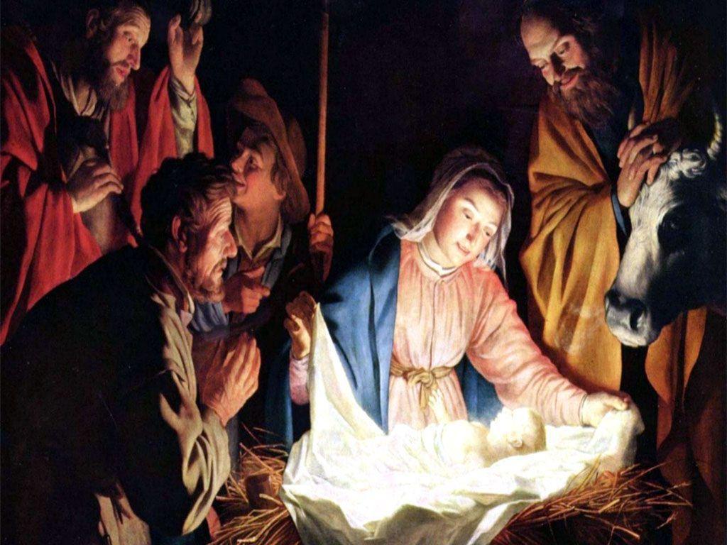 1024x768 Baby Jesus Wallpaper
