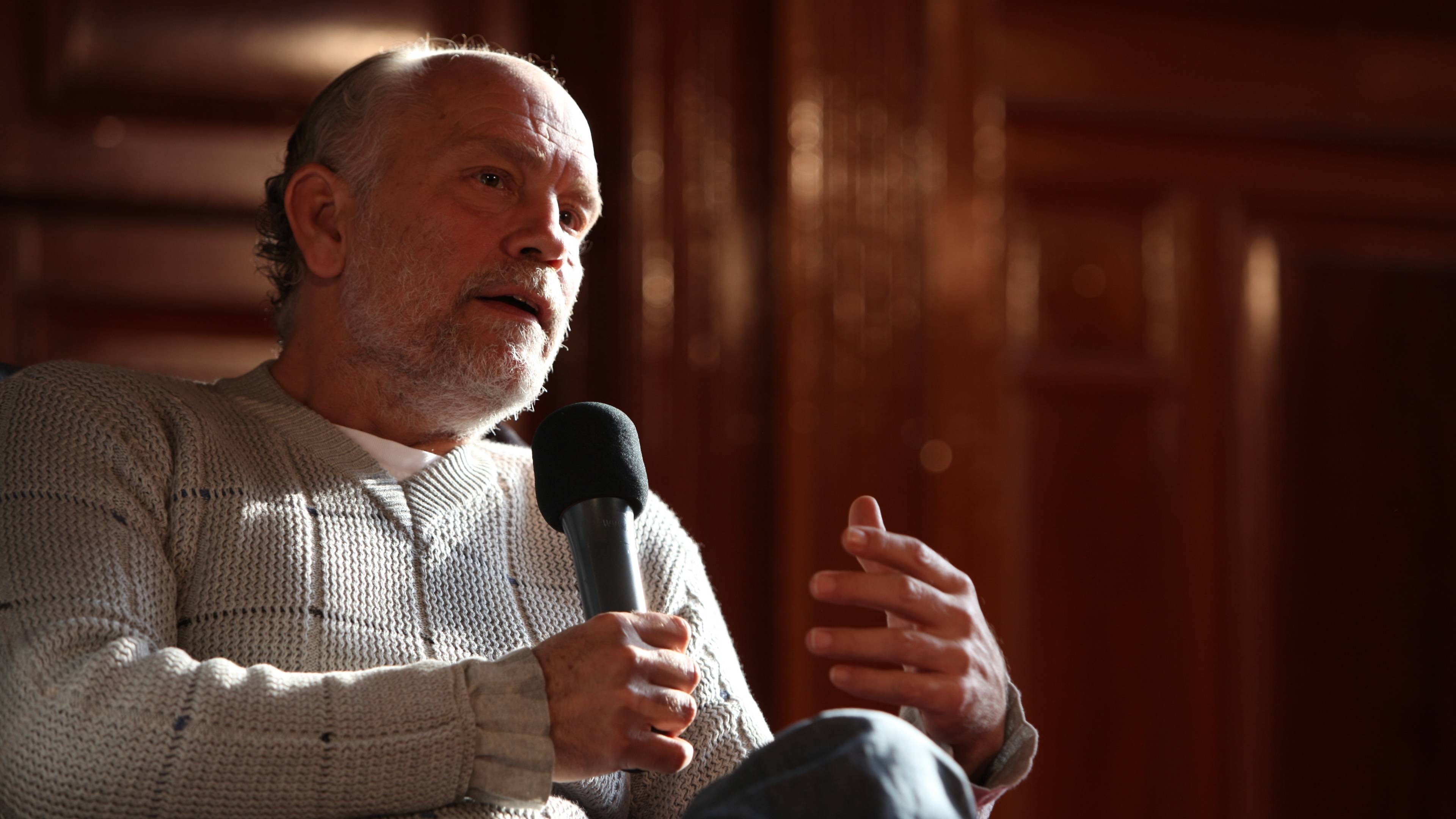 3840x2160 john malkovich, microphone, speech 4K Wallpaper, HD Man 4K Wallpaper, Image, Photo and Background