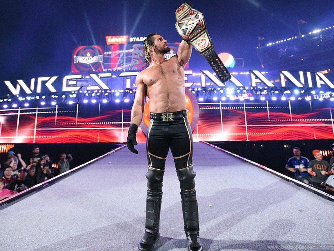 1152x864 WWE Champion Seth Rollins HD Wallpaper Desktop Background