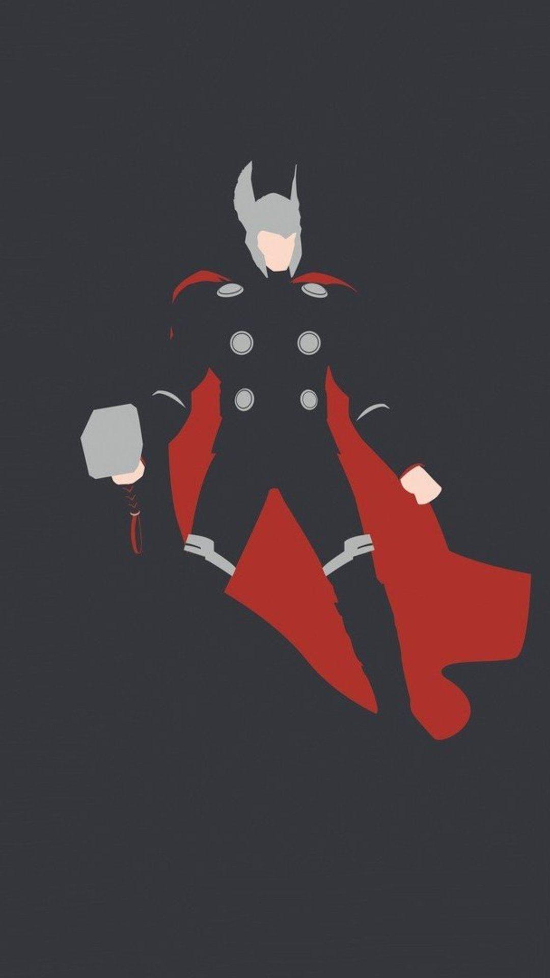 1080x1920 Thor Minimalism HD Ft Wallpaper - [1080x1920]