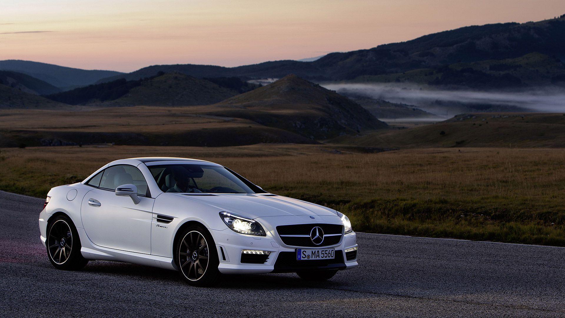 1920x1080 Mercedes Benz SLK 55 AMG Wallpaper, Specs & Videos