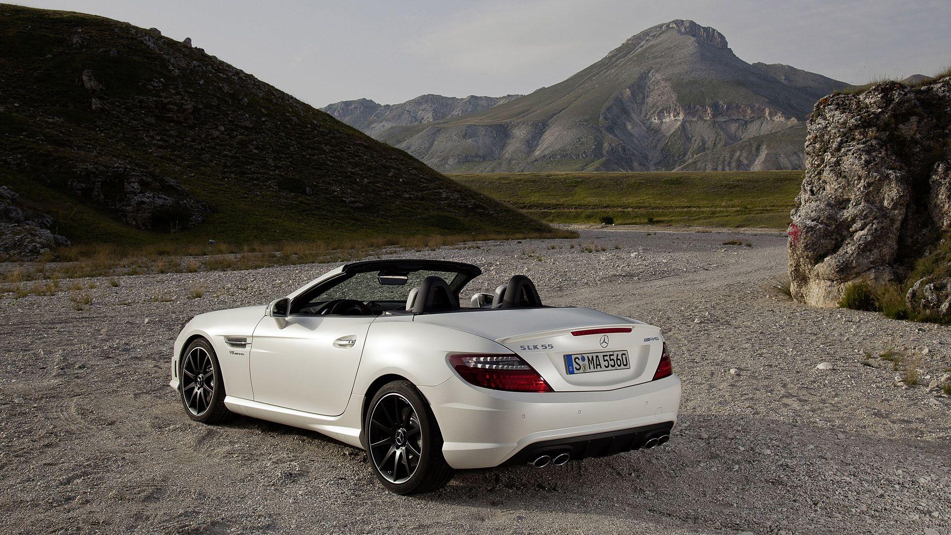 1920x1080 Mercedes Benz SLK 55 AMG Wallpaper, Specs & Videos