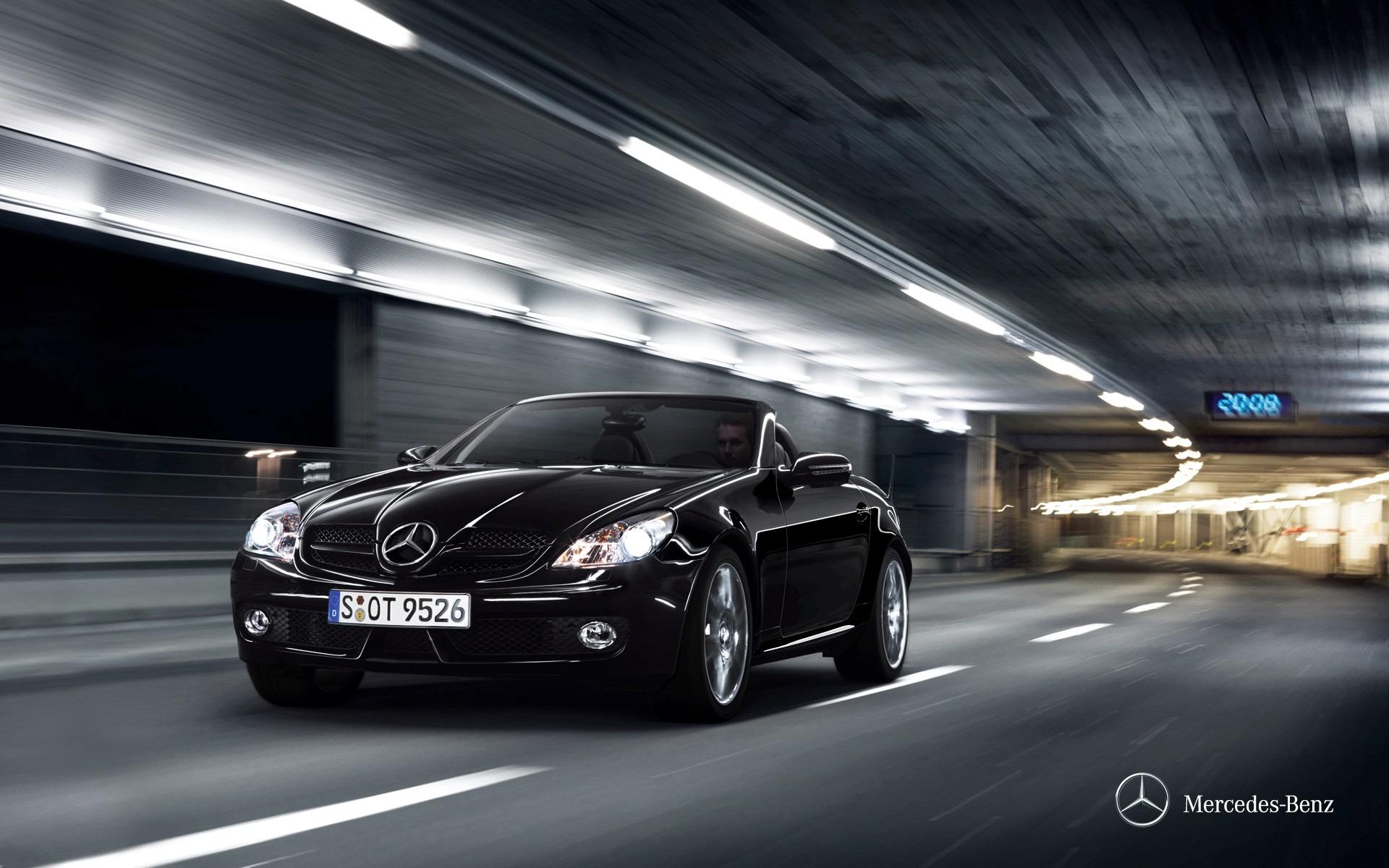 1920x1200 Mercedes Benz SLK roadster auto HD Wallpaper 09