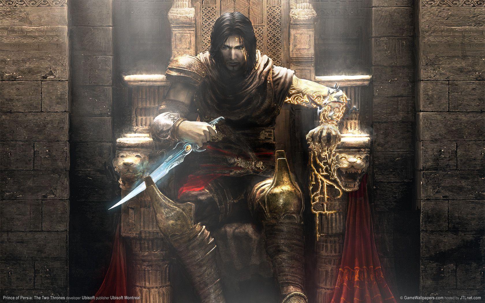 1680x1050 Prince of Persia vs Kratos (God of War)