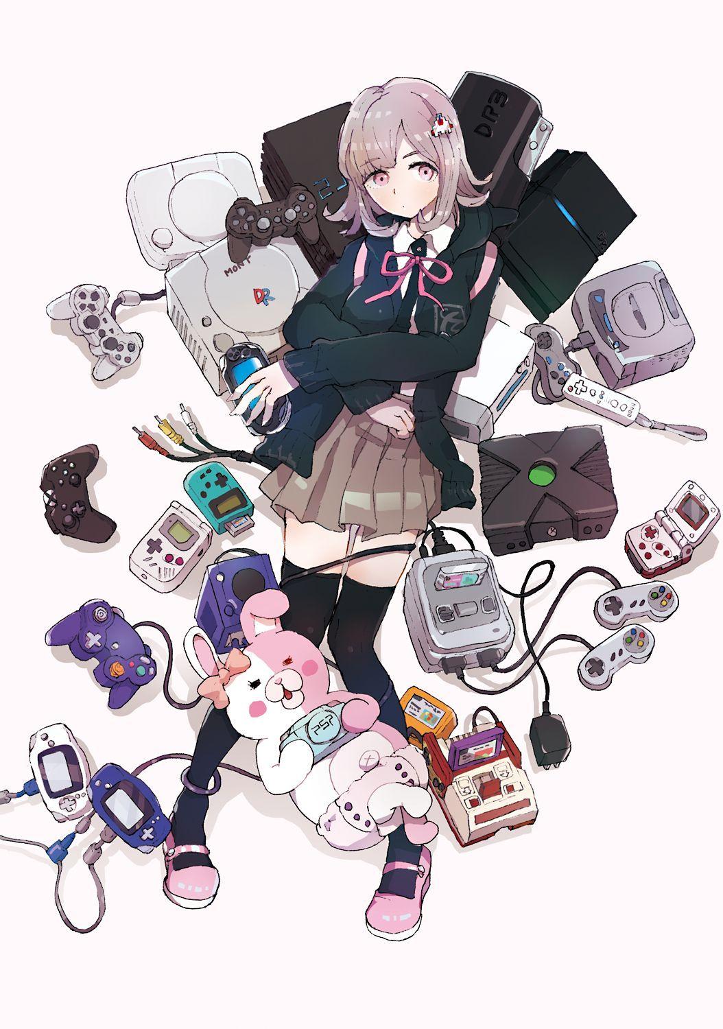 1054x1500 Danganronpa. Nanami chiaki, Danganronpa, Super danganronpa