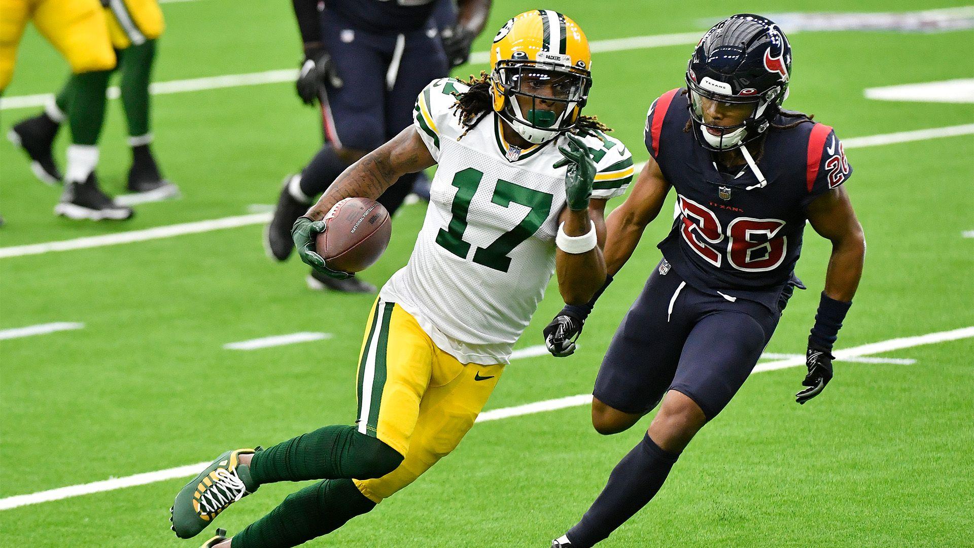 1920x1080 Packers QB Aaron Rodgers praises Davante Adams' performance vs. Texans