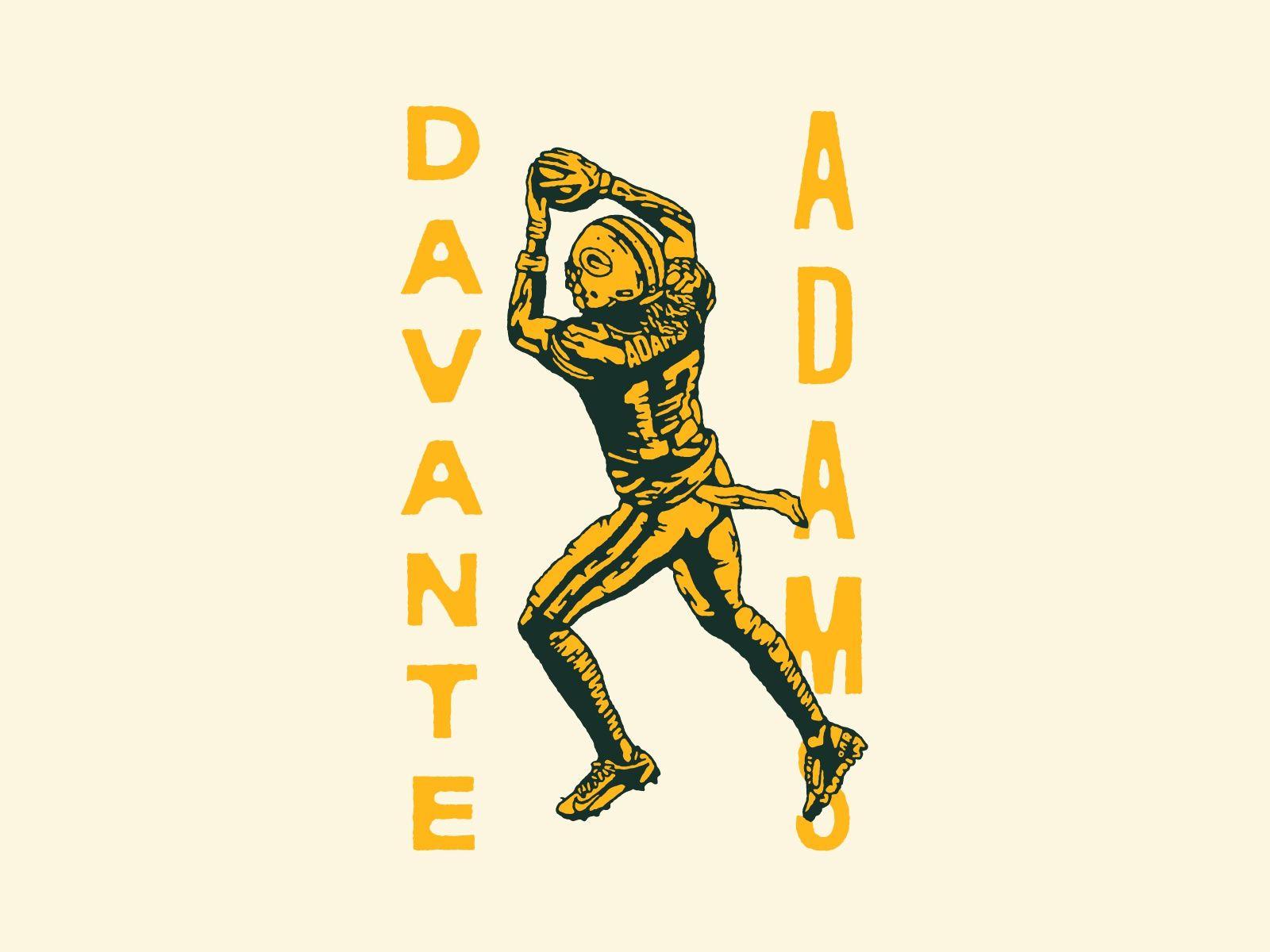1600x1200 Davante Adams by Zac Jacobson on Dribbble