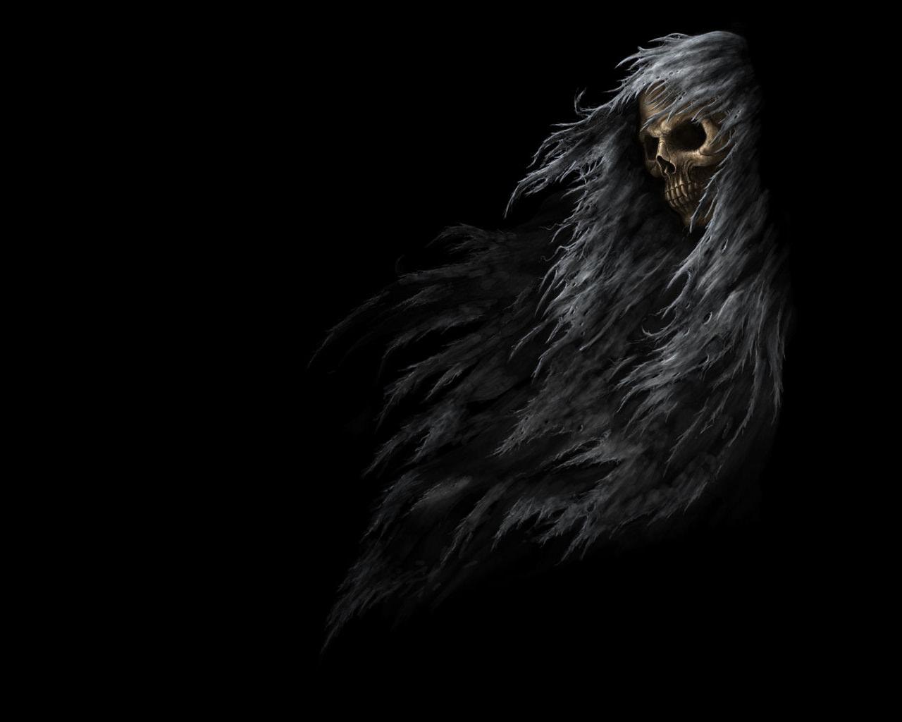1280x1024 Girl wallpaper from Skulls wallpaper