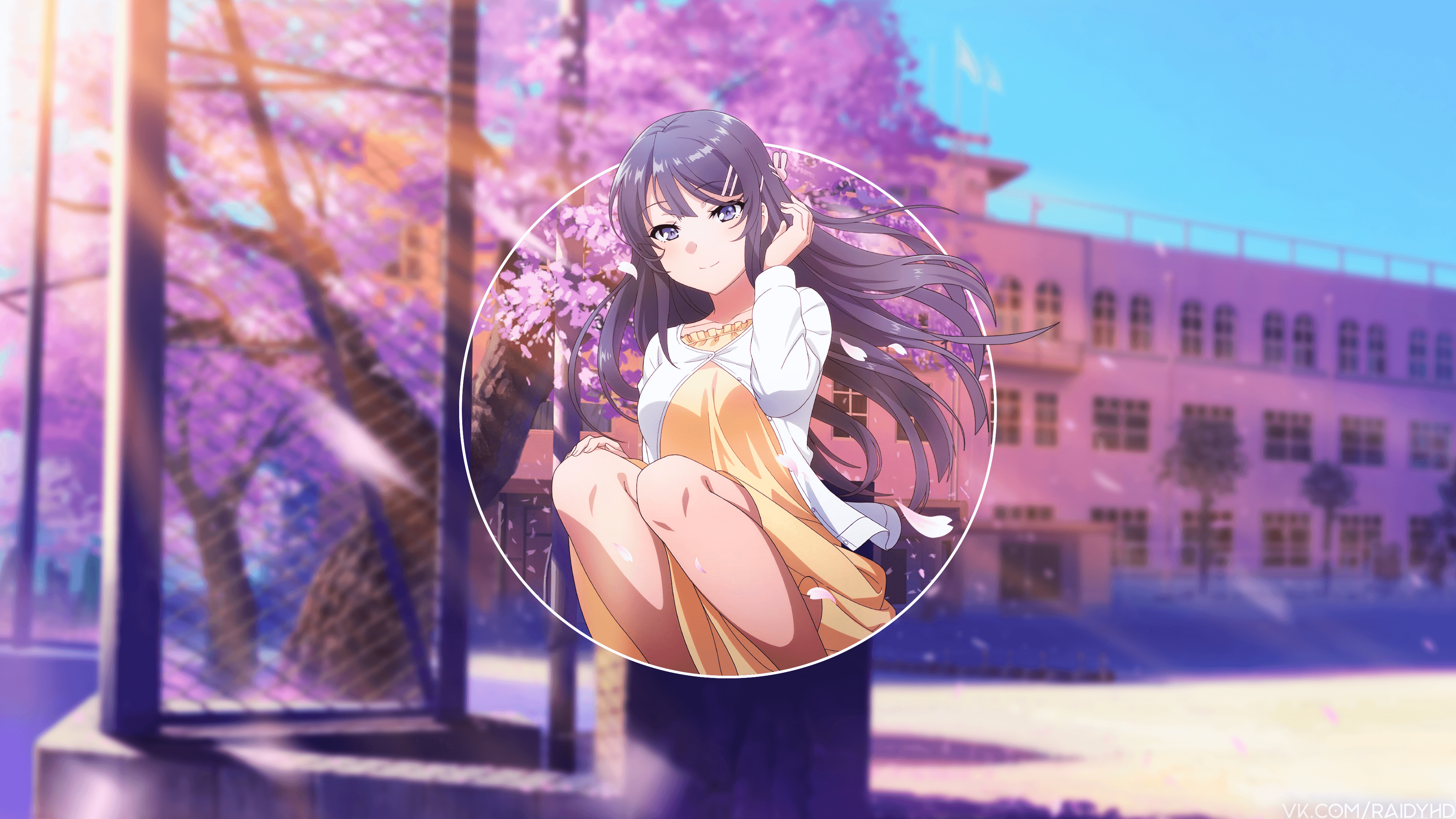 3840x2160 HD Wallpaper for theme: Seishun Buta Yarou wa Bunny Girl Senpai no Yume o Minai HD wallpaper, background