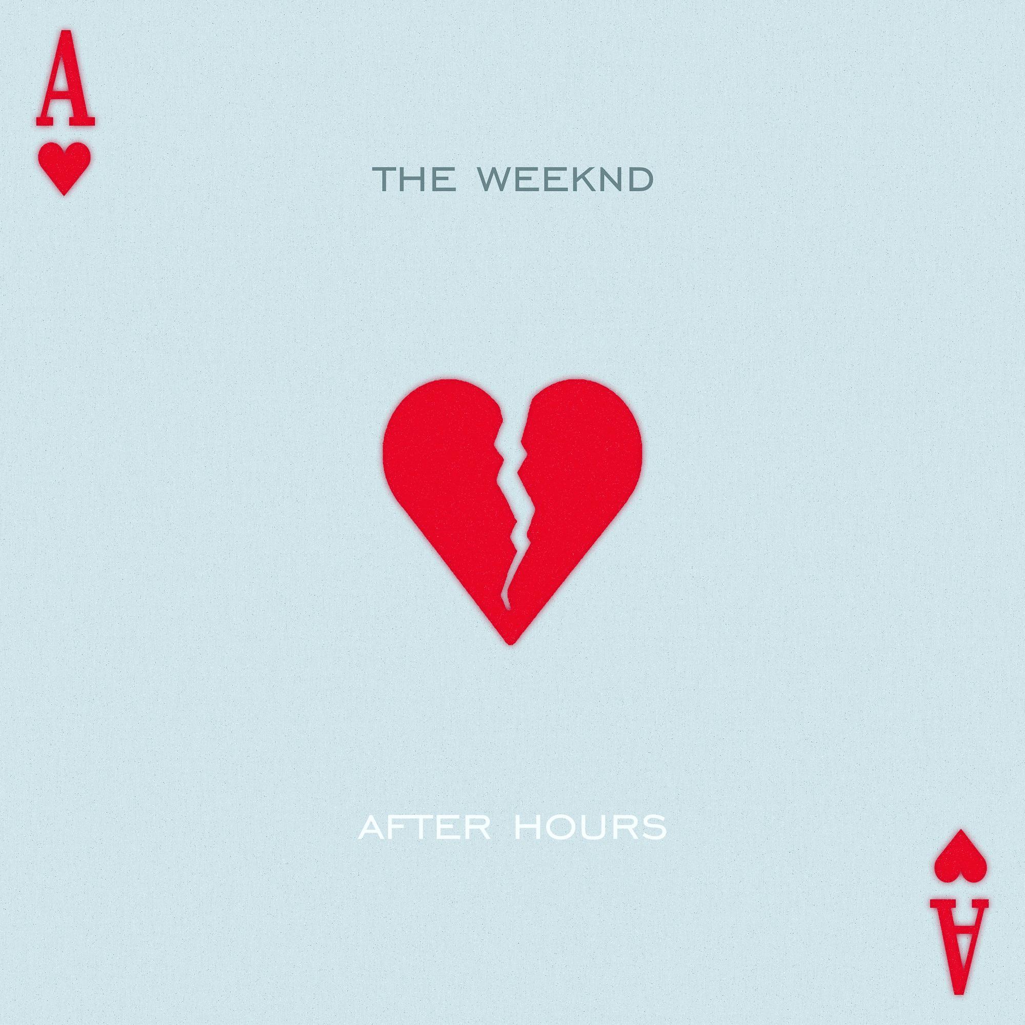 1999x1999 After Hours in the style of 808s and Heartbreak