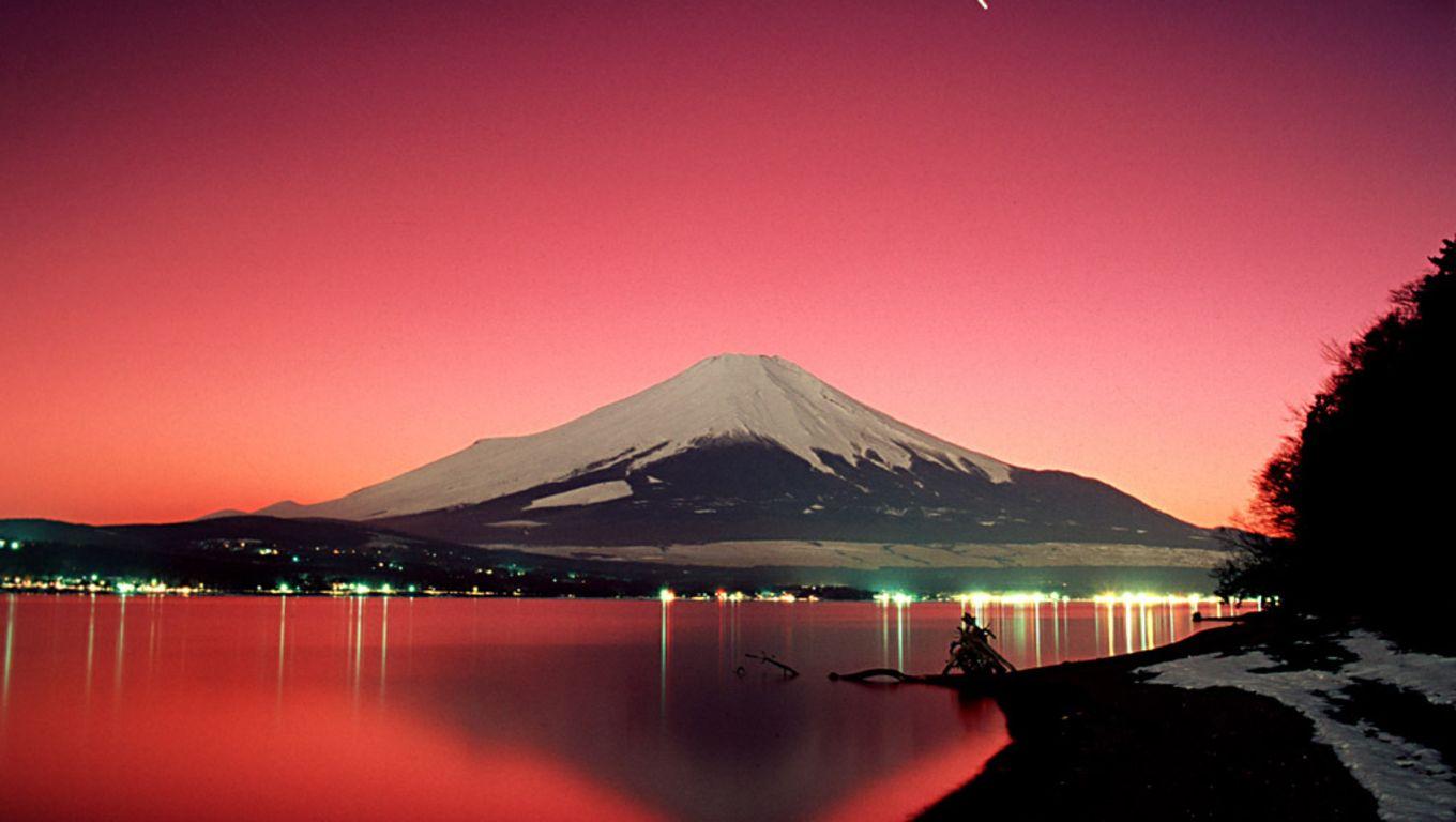 Mount Fuji Wallpaper 4K, Volcano, Japan, River, Reflection, #5440