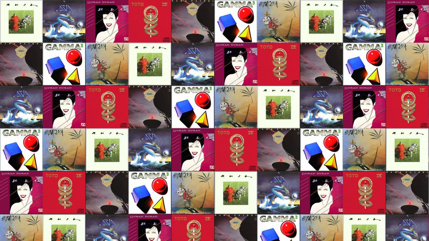 1366x768 Rush Signals Asia Asia Duran Duran Rio Wallpaper « Tiled Desktop Wallpaper