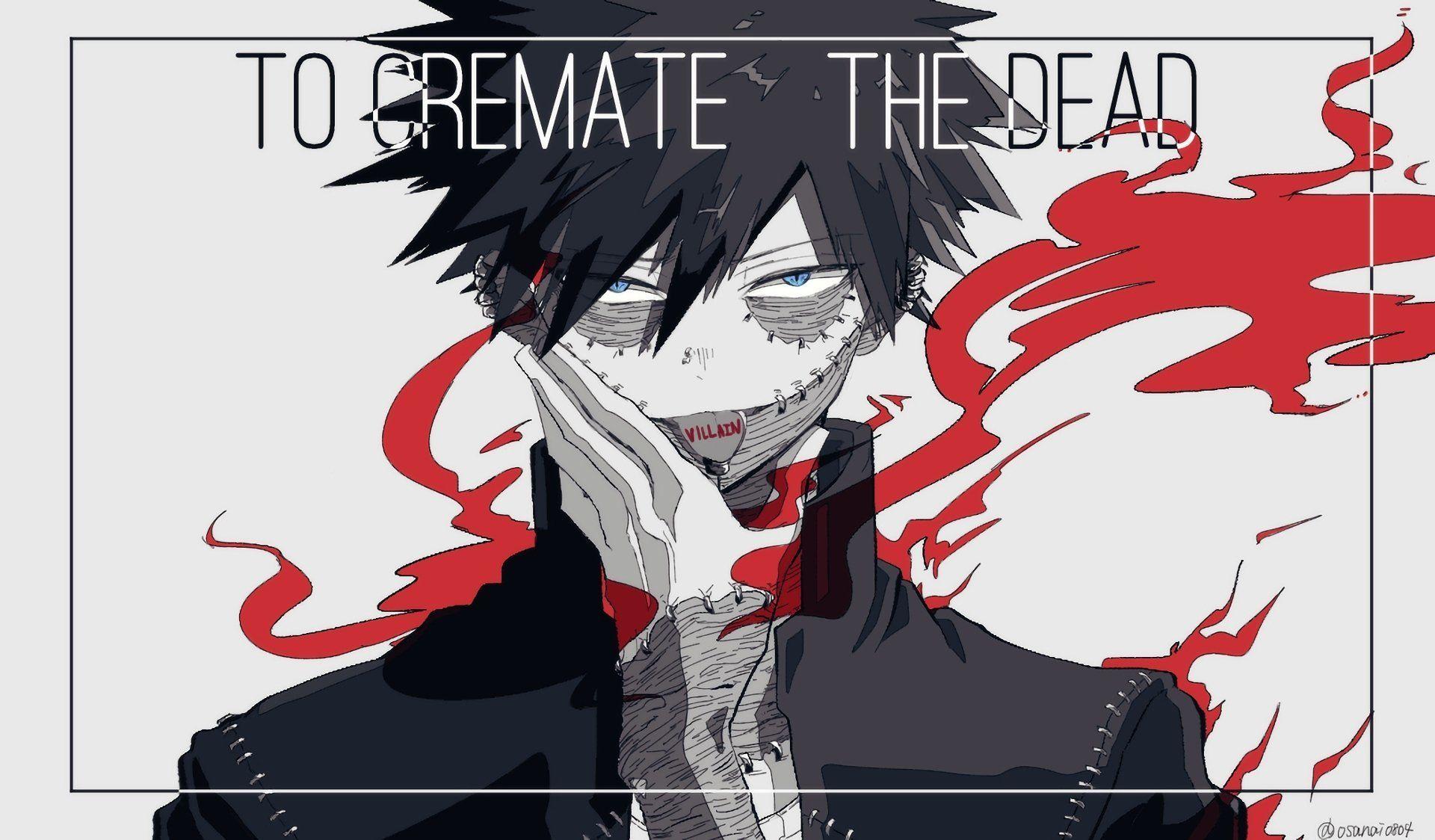 1920x1124 True My Hero Academia Dabi Wallpaper