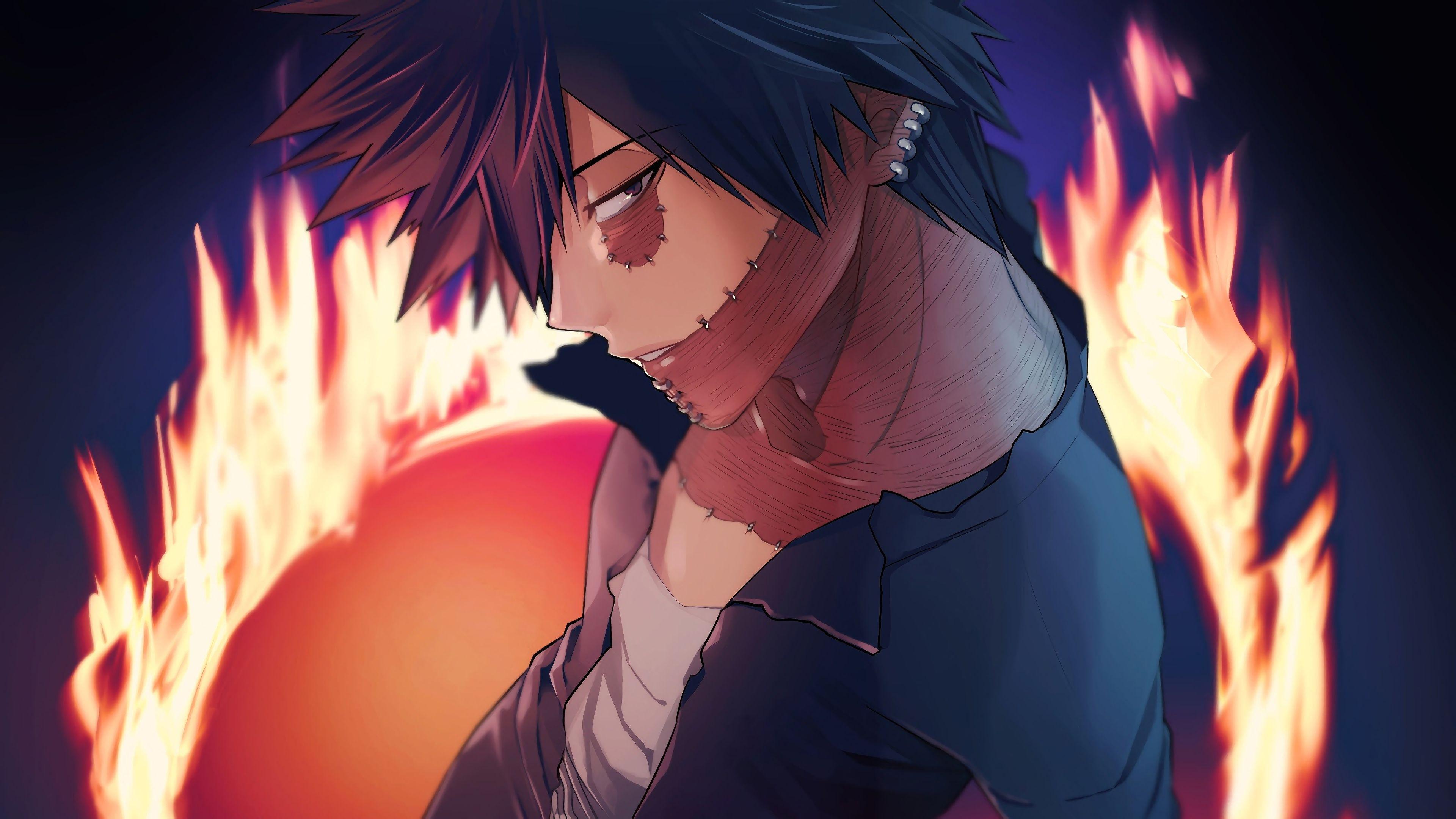 3840x2160 dabi my hero academia no Hero Academia Wallpaper