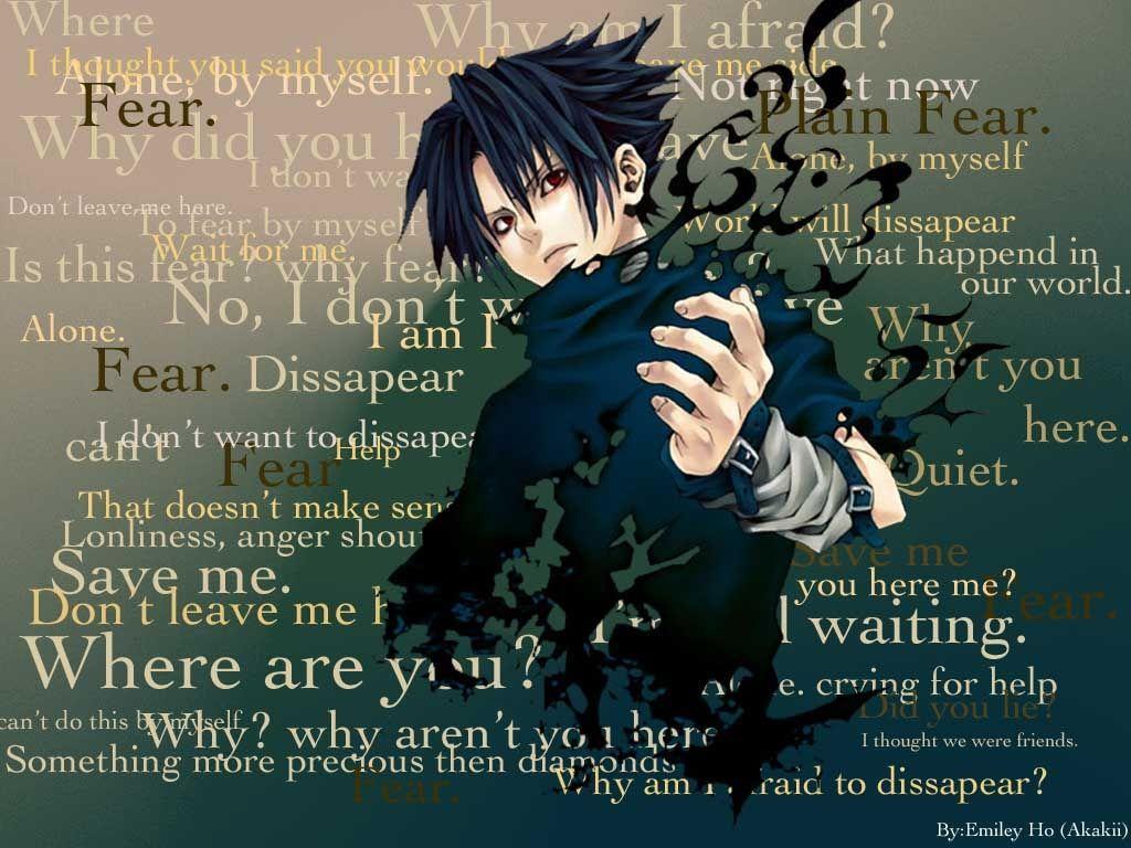 1024x768 Naruto Alone Wallpaper