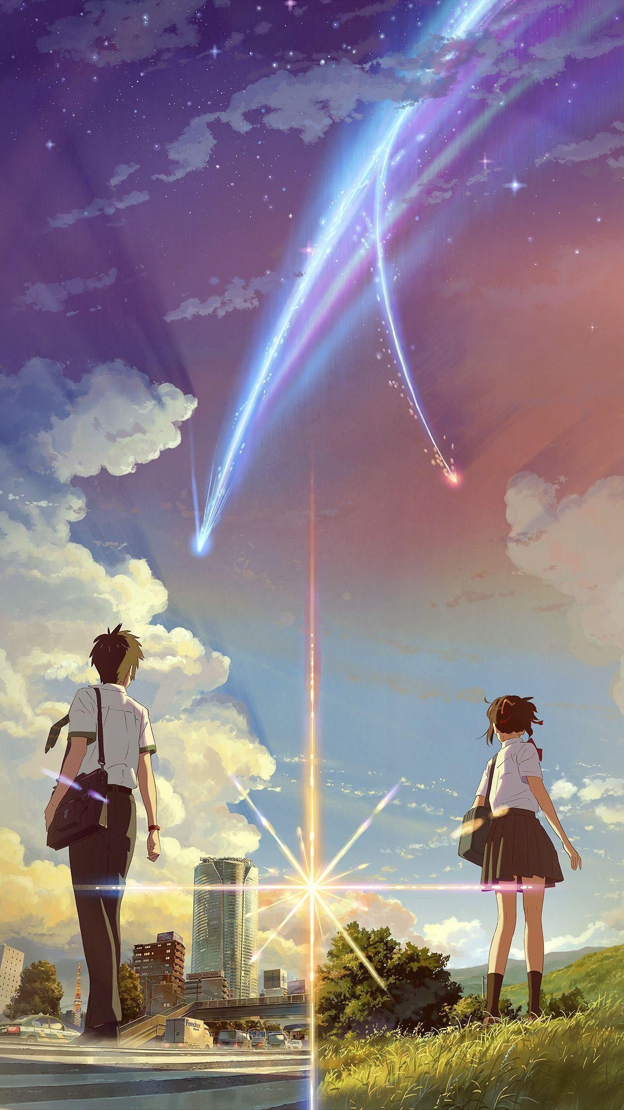 1242x2208 Cute Anime Teen Boy Wallpaper