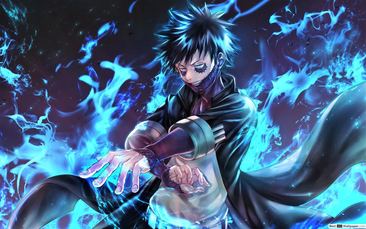 Anime Blue Fire Wallpapers - Top Free Anime Blue Fire Backgrounds -  WallpaperAccess