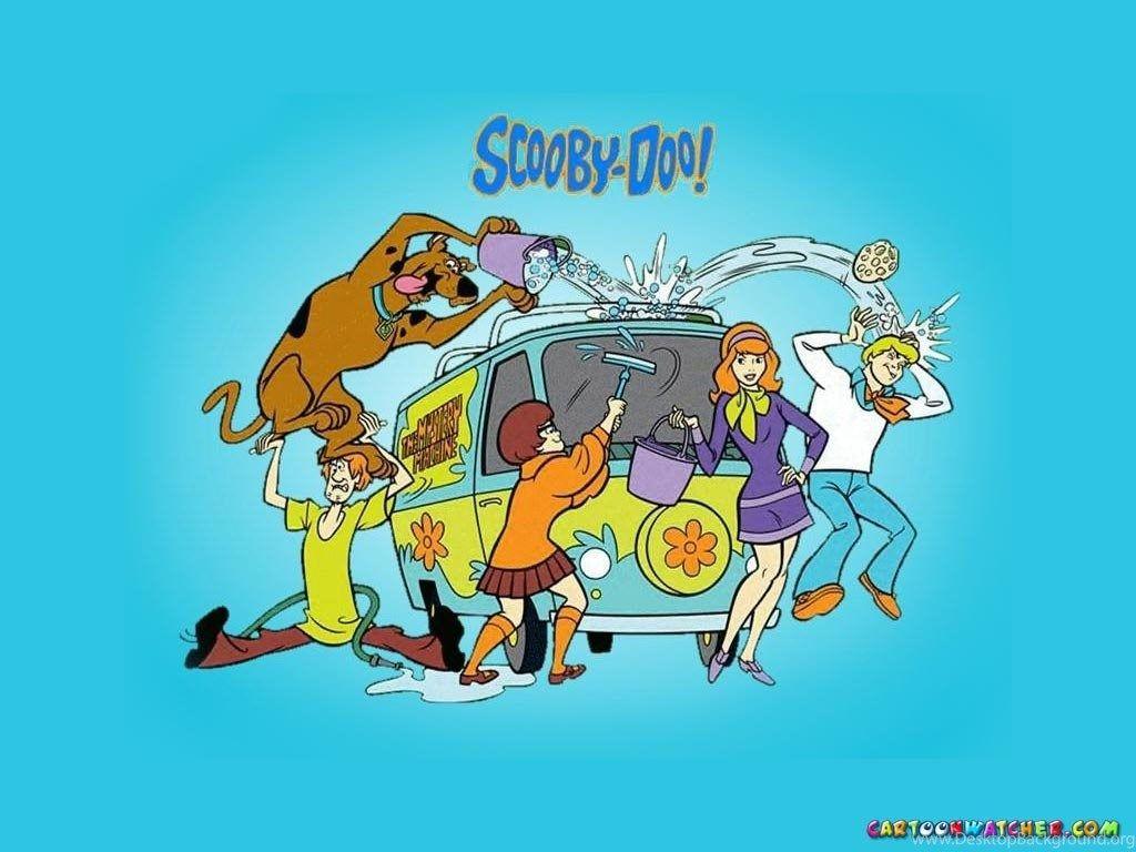 1024x768 Scooby Doo hình nền Nhân vật Nền The Gang