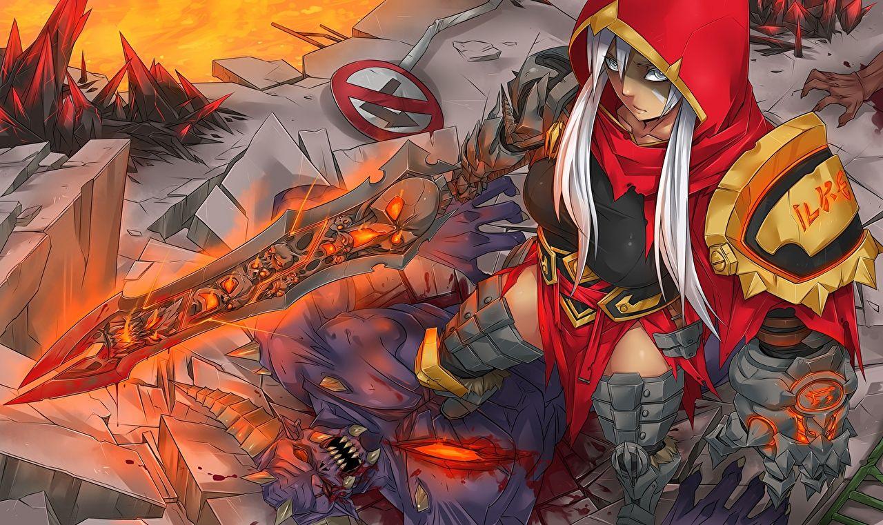 1280x761 Darksiders Female War HD Wallpaper