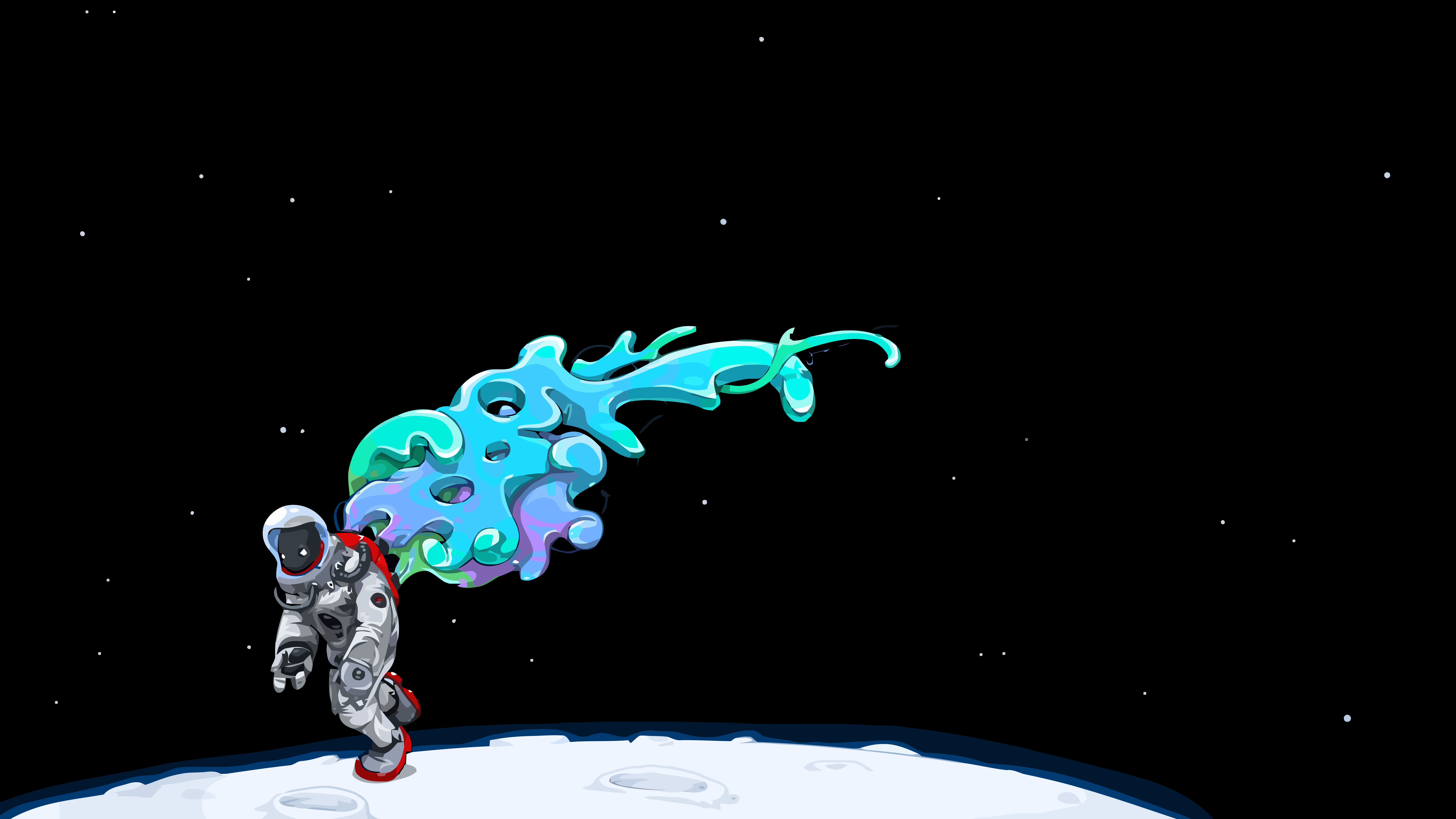 10000x5625 Astronaut 4K wallpaper for your desktop or mobile screen free and easy to download