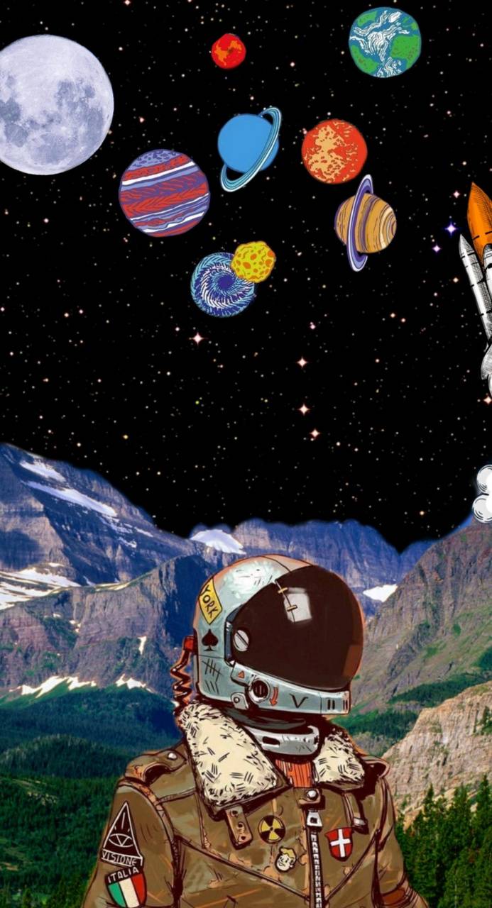 693x1280 Astronaut wallpaper