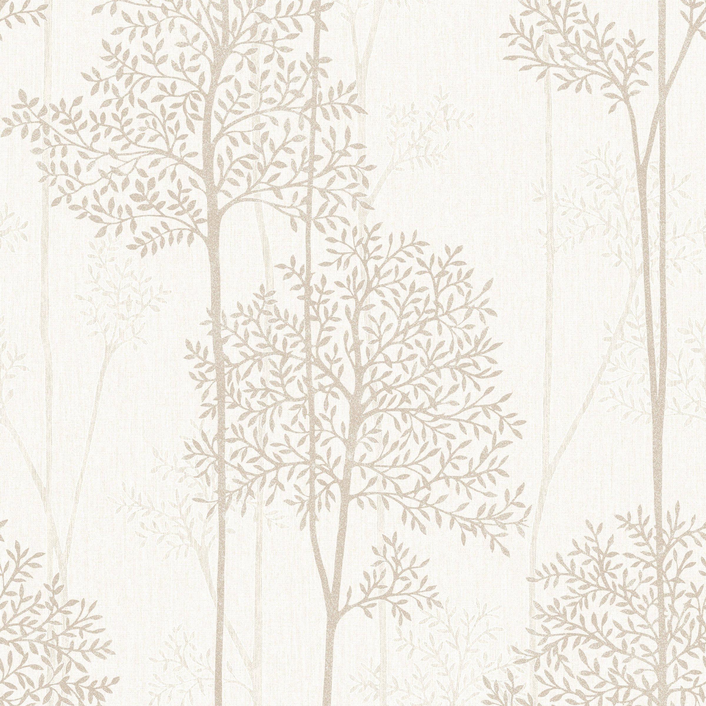 4000x4000 Cream And Gold Wallpaper (4000x4000 px)