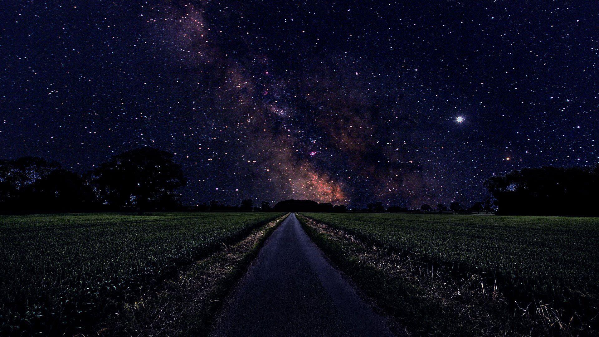 1920x1080 Milky Way Galaxy Background
