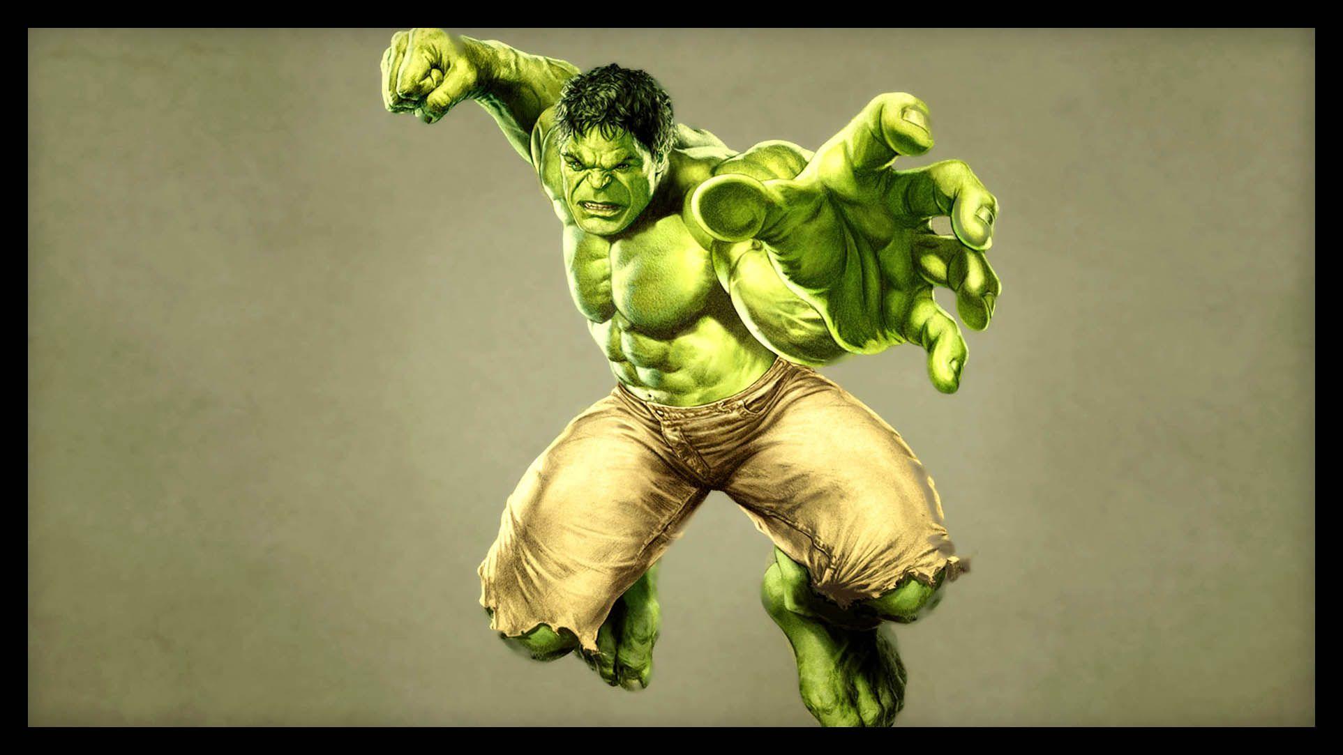 1925x1083 Hulk 3D Wallpaper