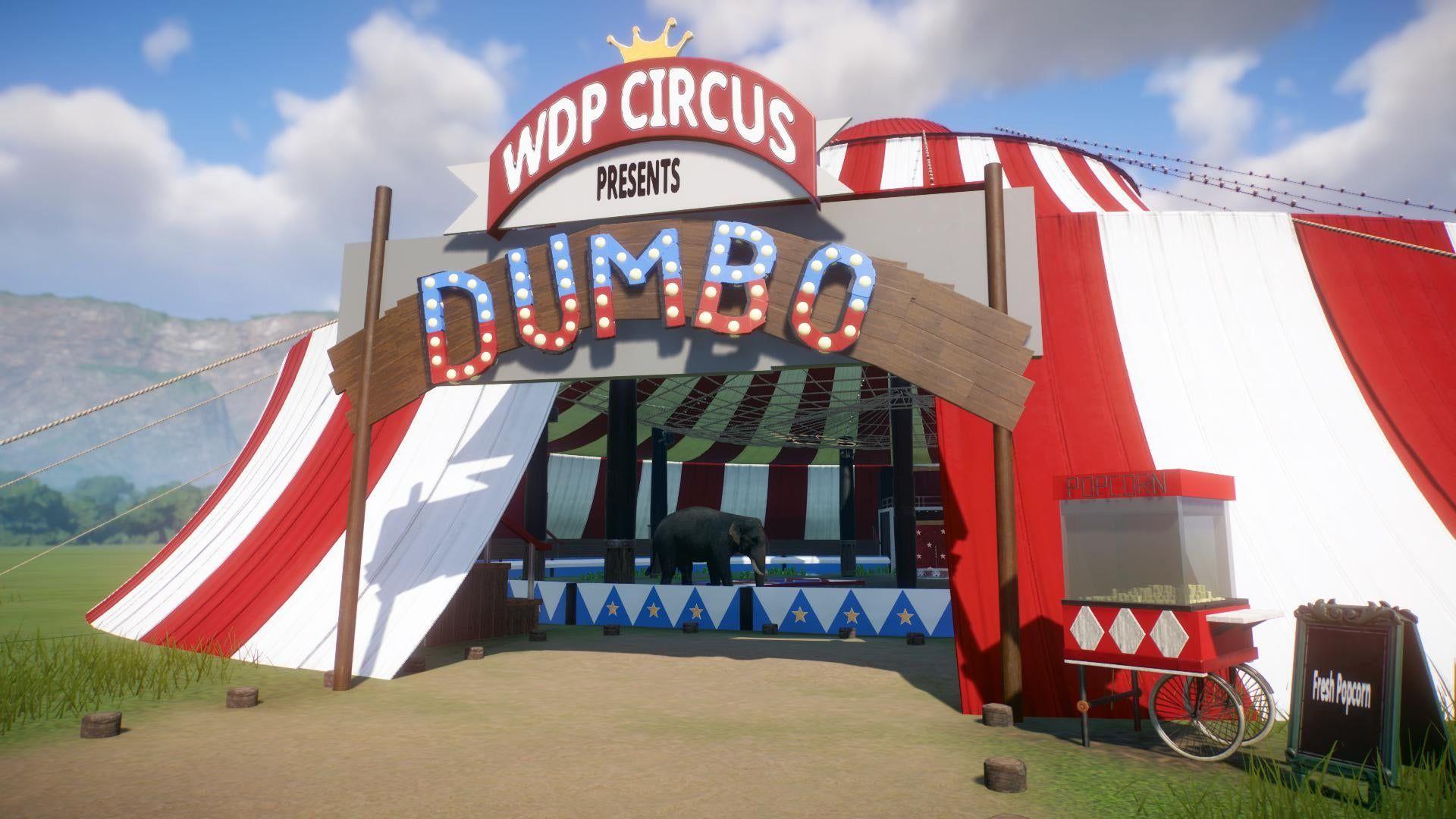 1920x1080 Dumbo Inspired Habitat was fun to build: PlanetZoo
