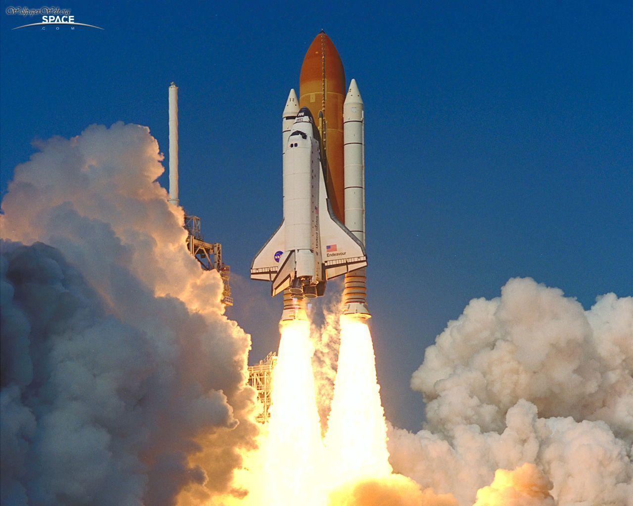 1280x1024 Space Shuttle Background Free Image