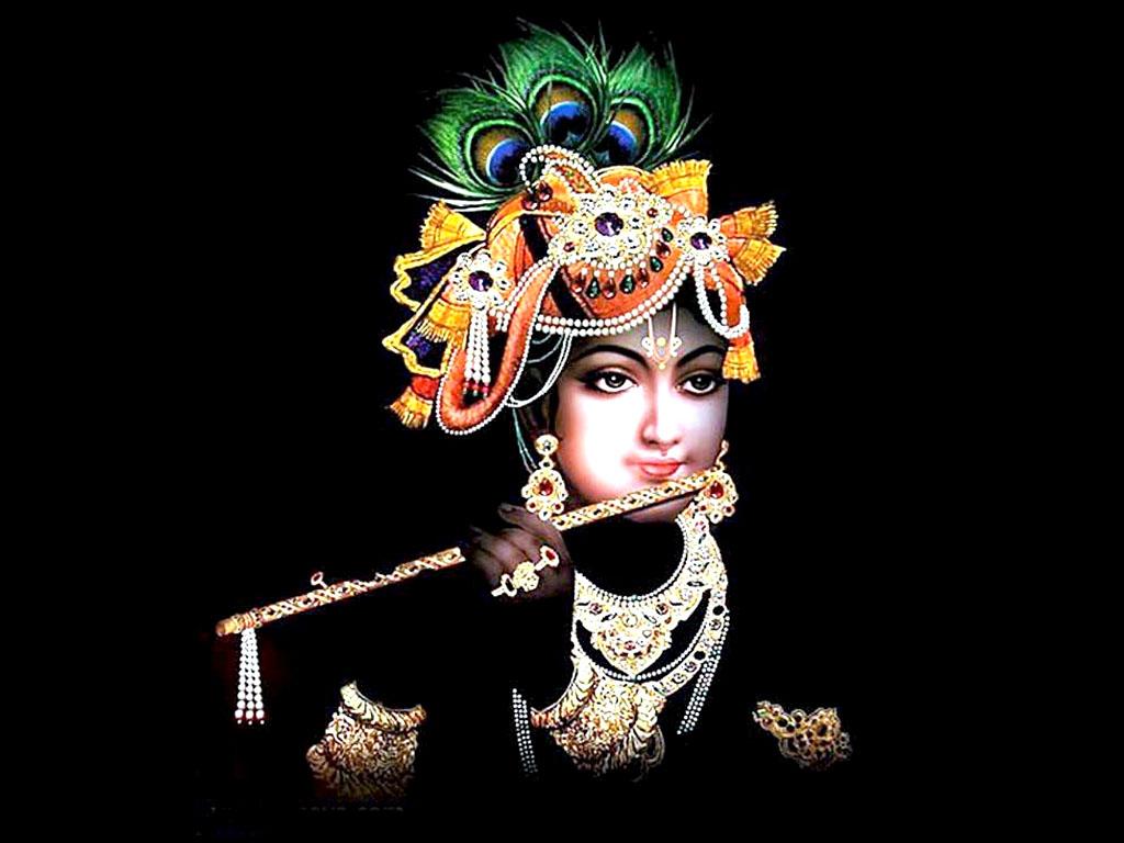 1024x768 Beautiful Lord Krishna Image & Wallpaper Wallpaper For Mobile Wallpaper & Background Download
