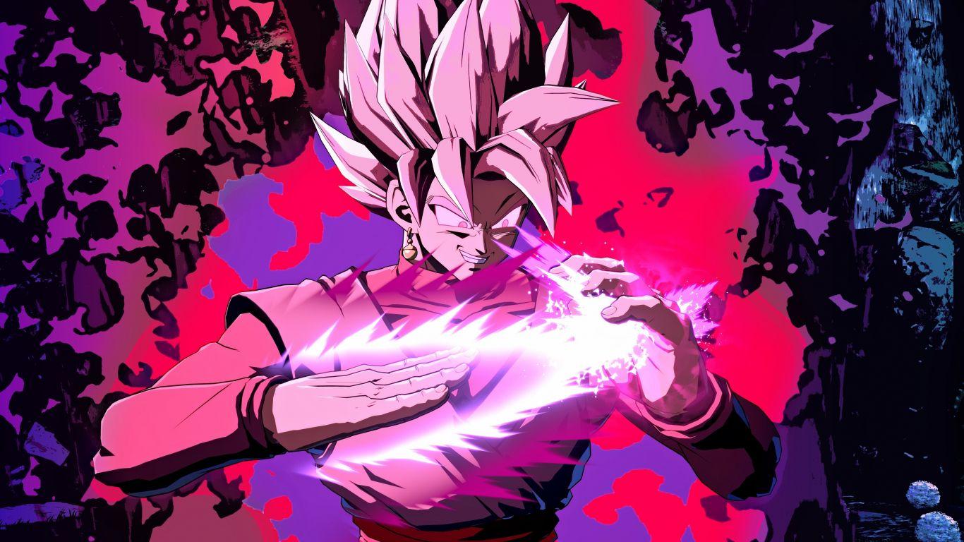 1366x768 Download 1366x768 wallpaper black goku, artwork, dragon ball, tablet, laptop, 1366x768 HD image, background, 19216