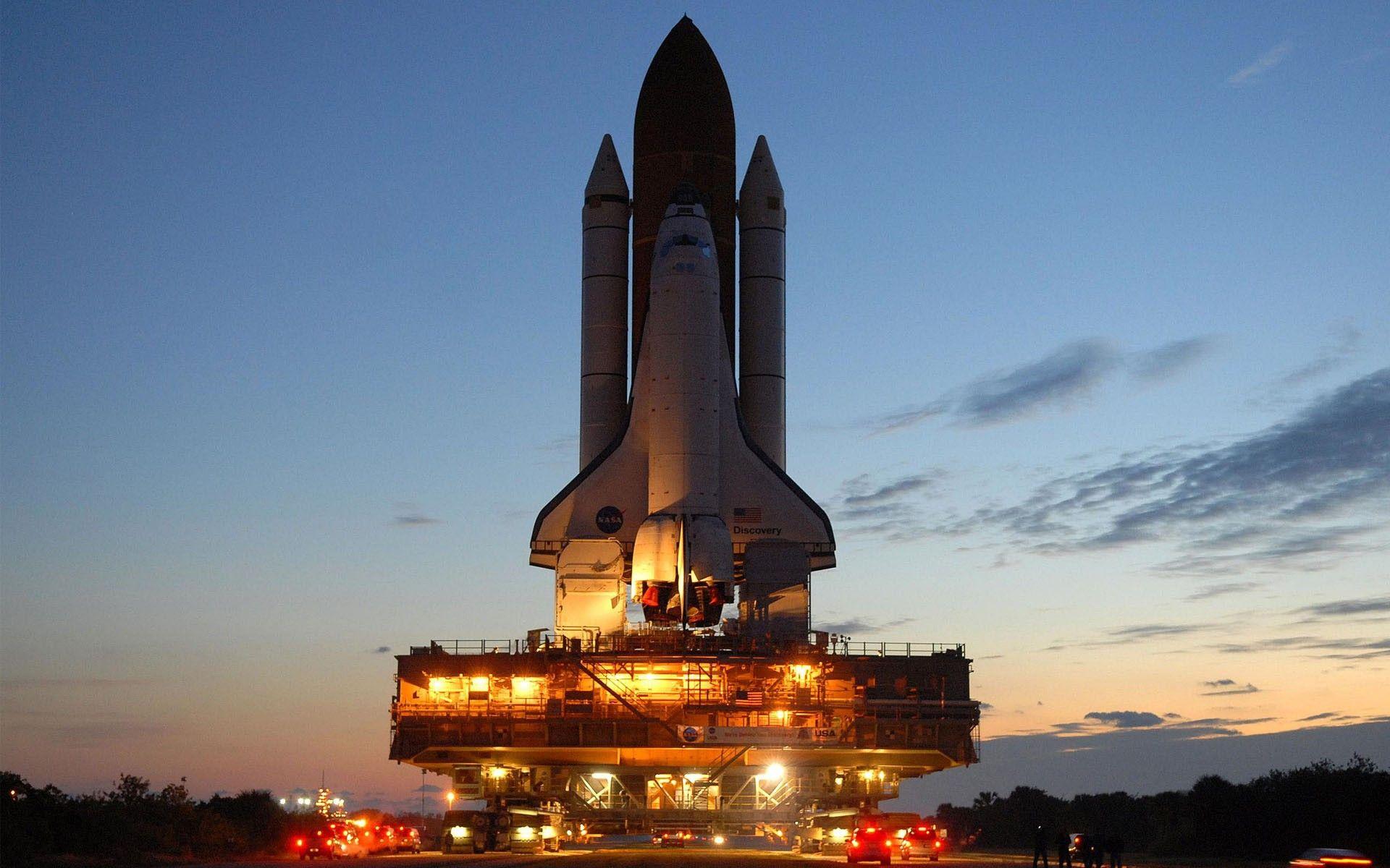 1920x1200 Space Shuttle Ready To Launch