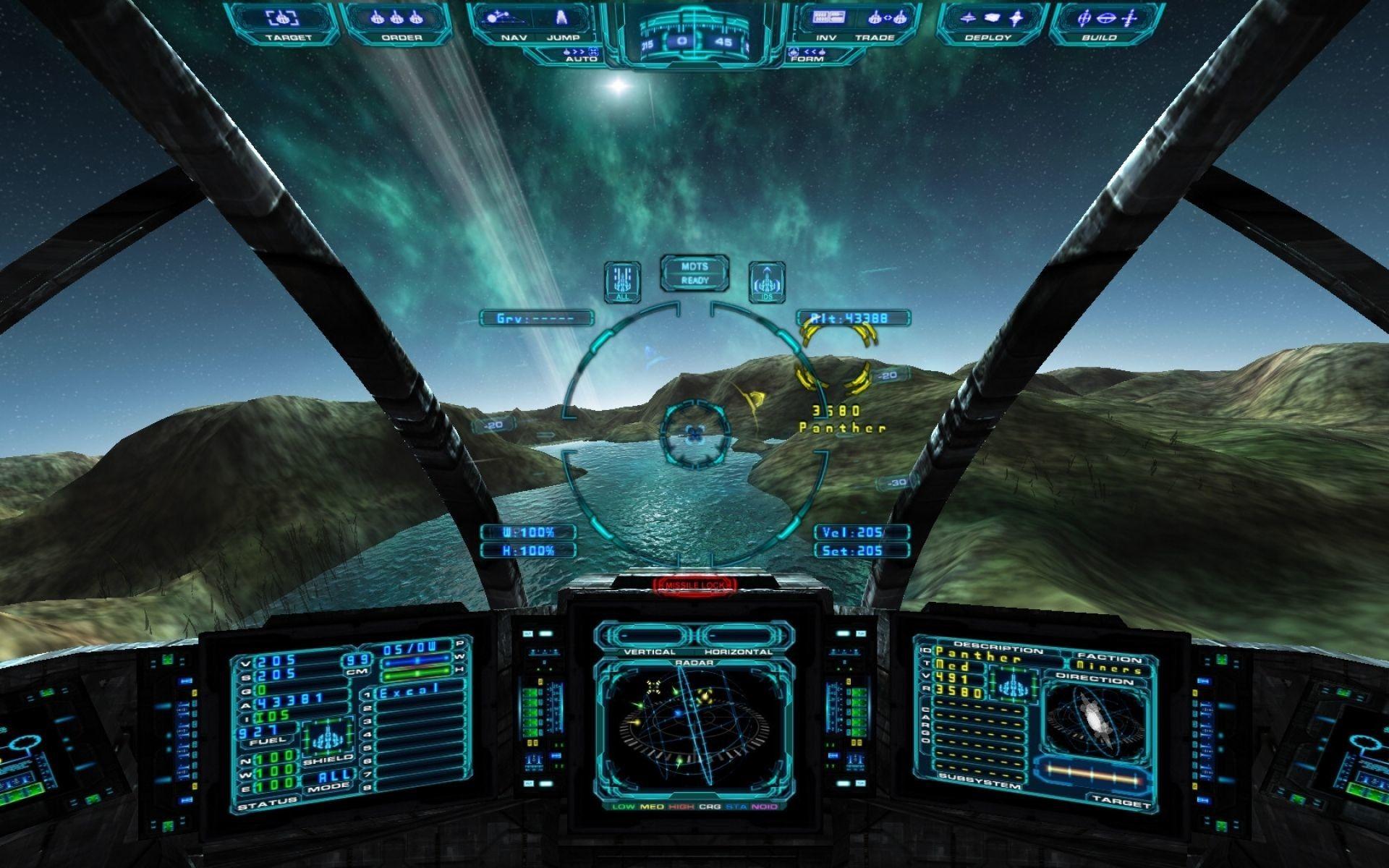 1920x1200 Cockpit Wallpaper background picture