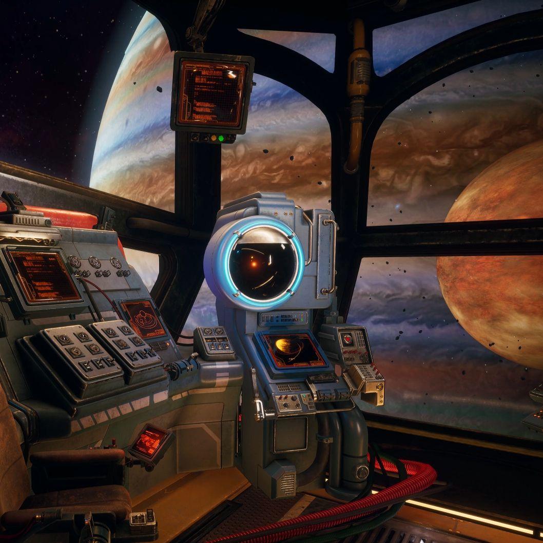 1058x1058 Steam Workshop::SpaceShip Cockpit Live Wallpaper