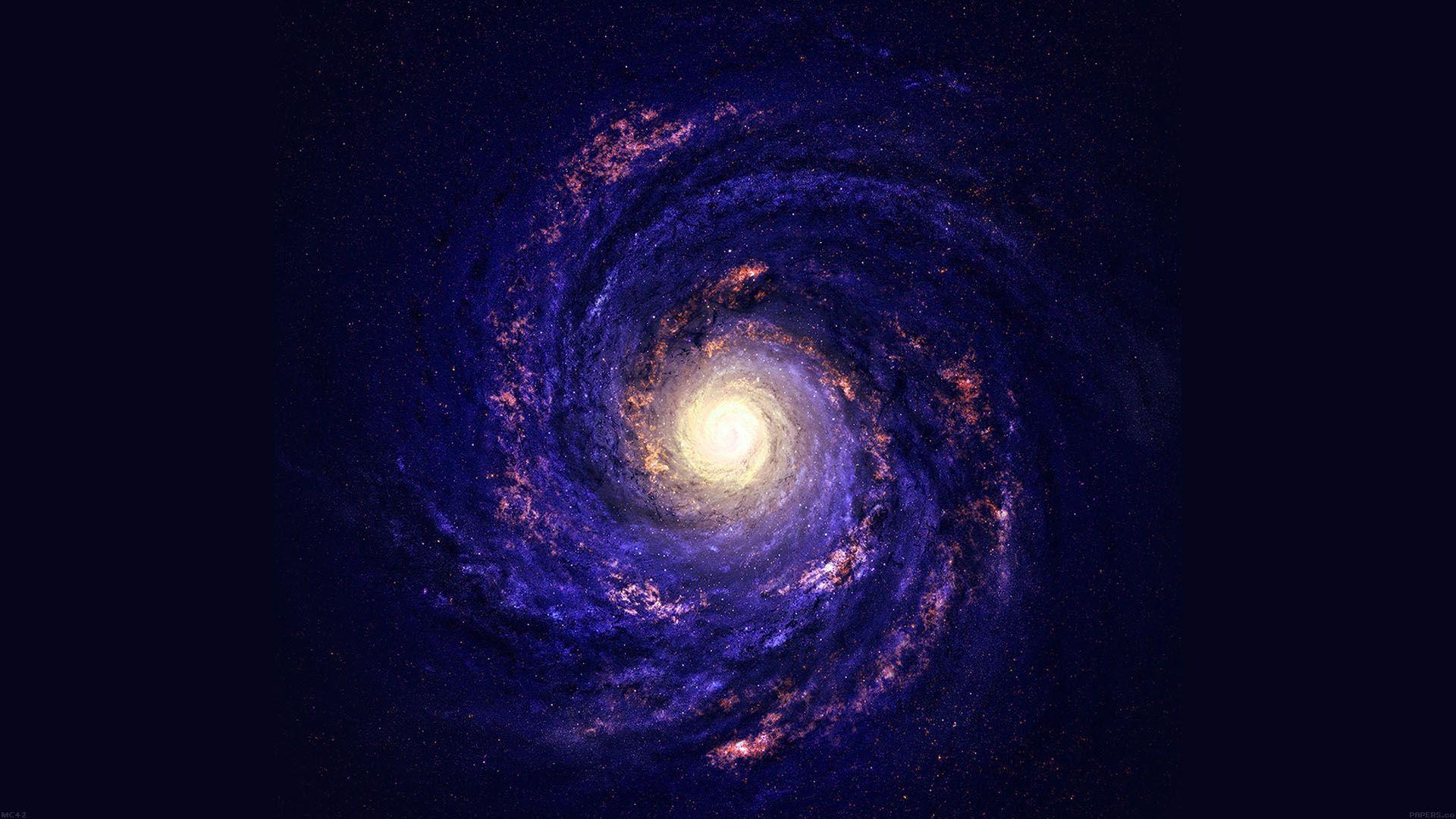 1920x1080 Wallpaper Space Galaxy Stars Milky Way Blue